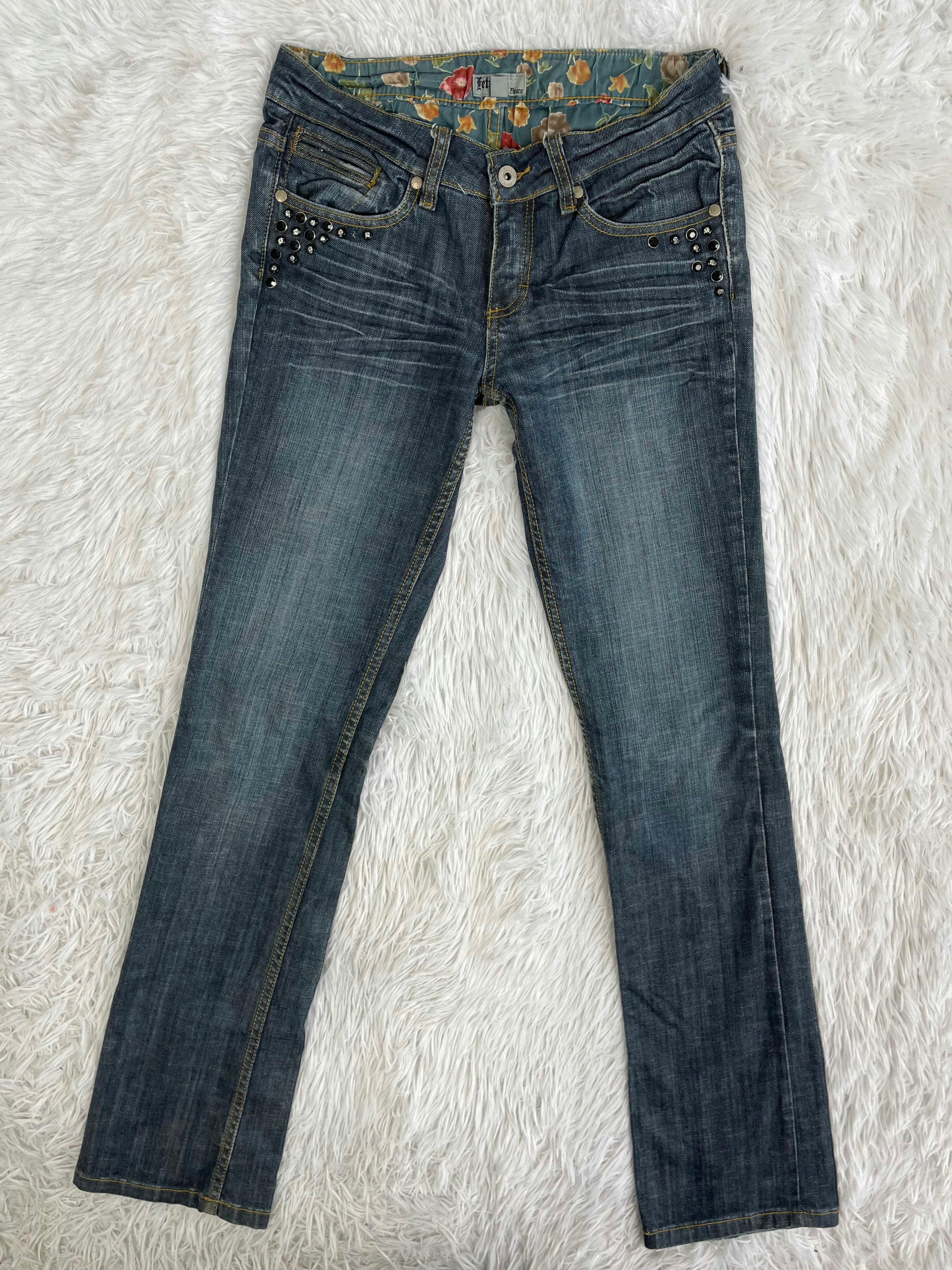 Fetish Bo Axara Vintage low waist flared jeans (Größe S)