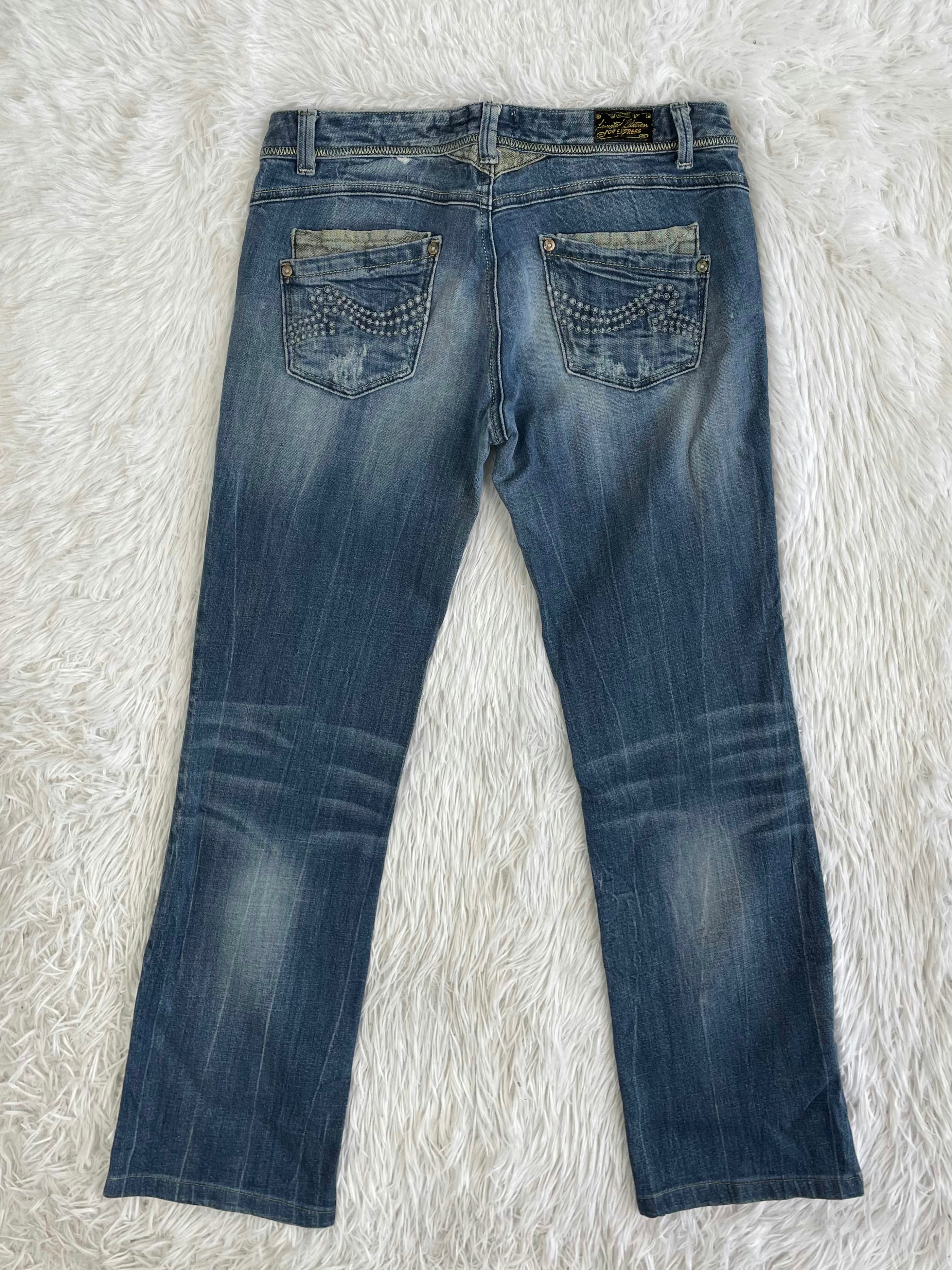 Los Angeles Vintage low waist flared jeans (Größe L)