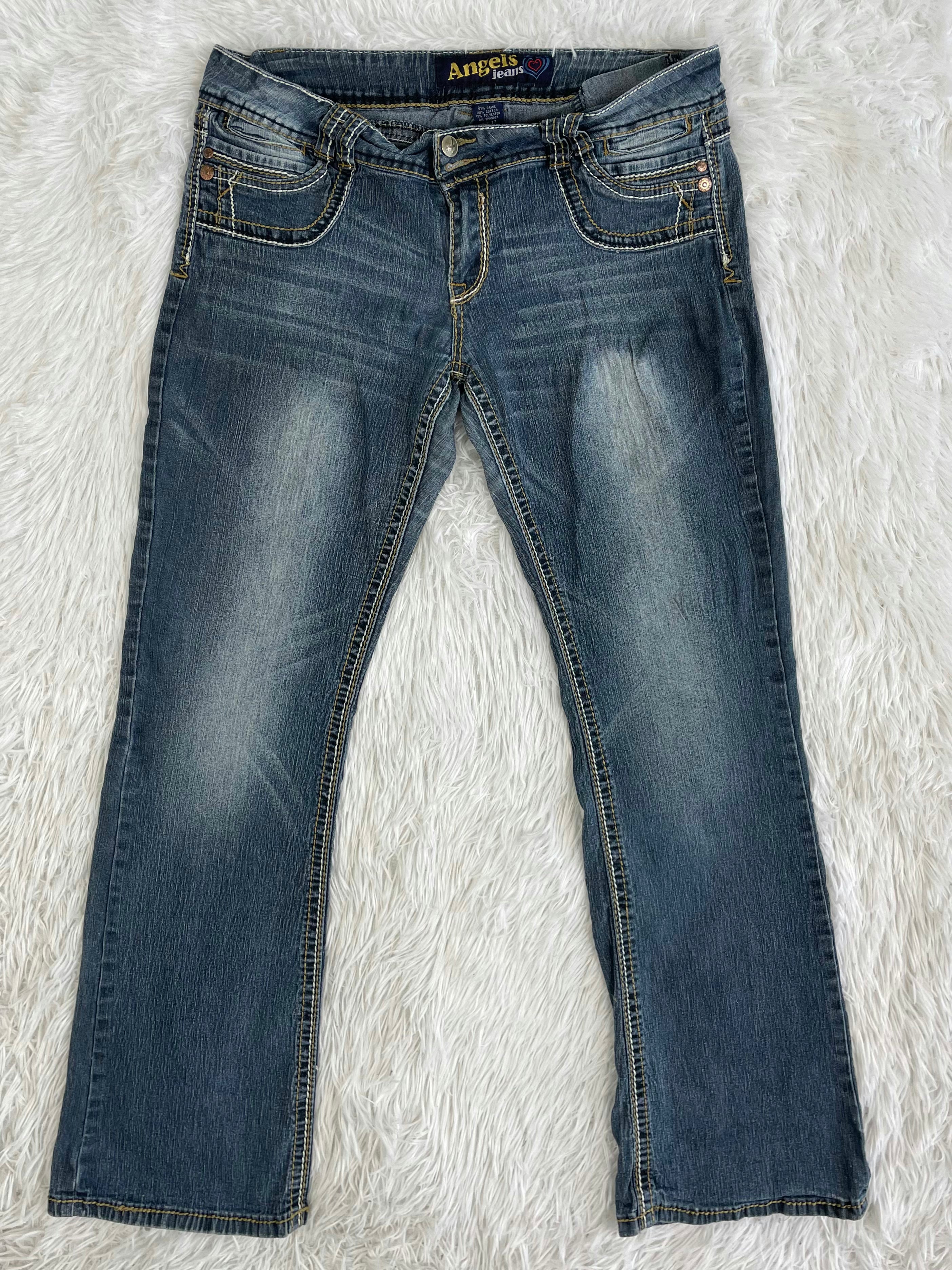 Angels Jeans Vintage low waist flared jeans (Größe L)