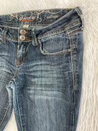 Knock out Vintage low waist flared jeans (Größe M)
