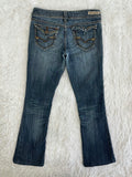Knock out Vintage low waist flared jeans (Größe M)