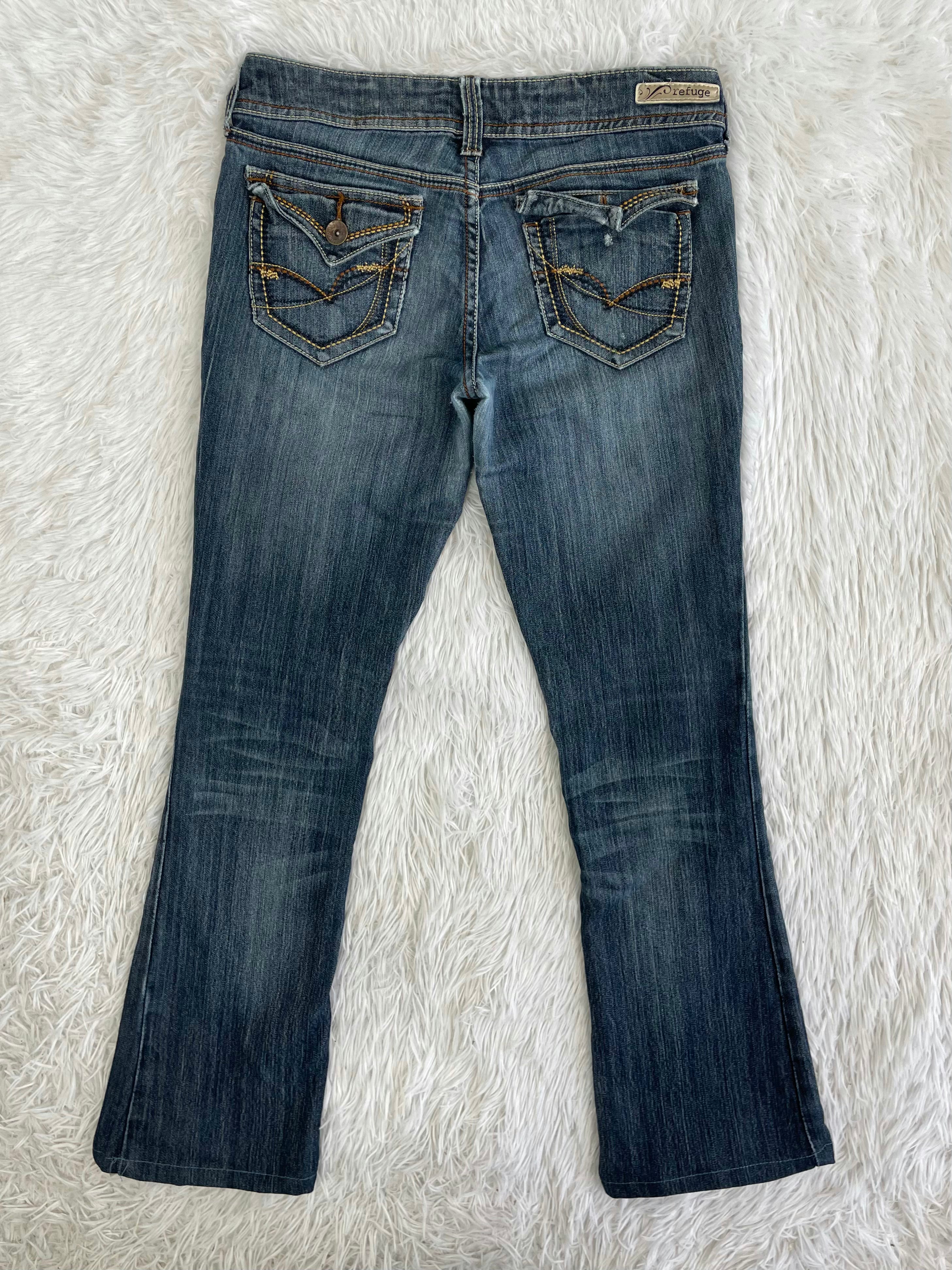 Knock out Vintage low waist flared jeans (Größe M)