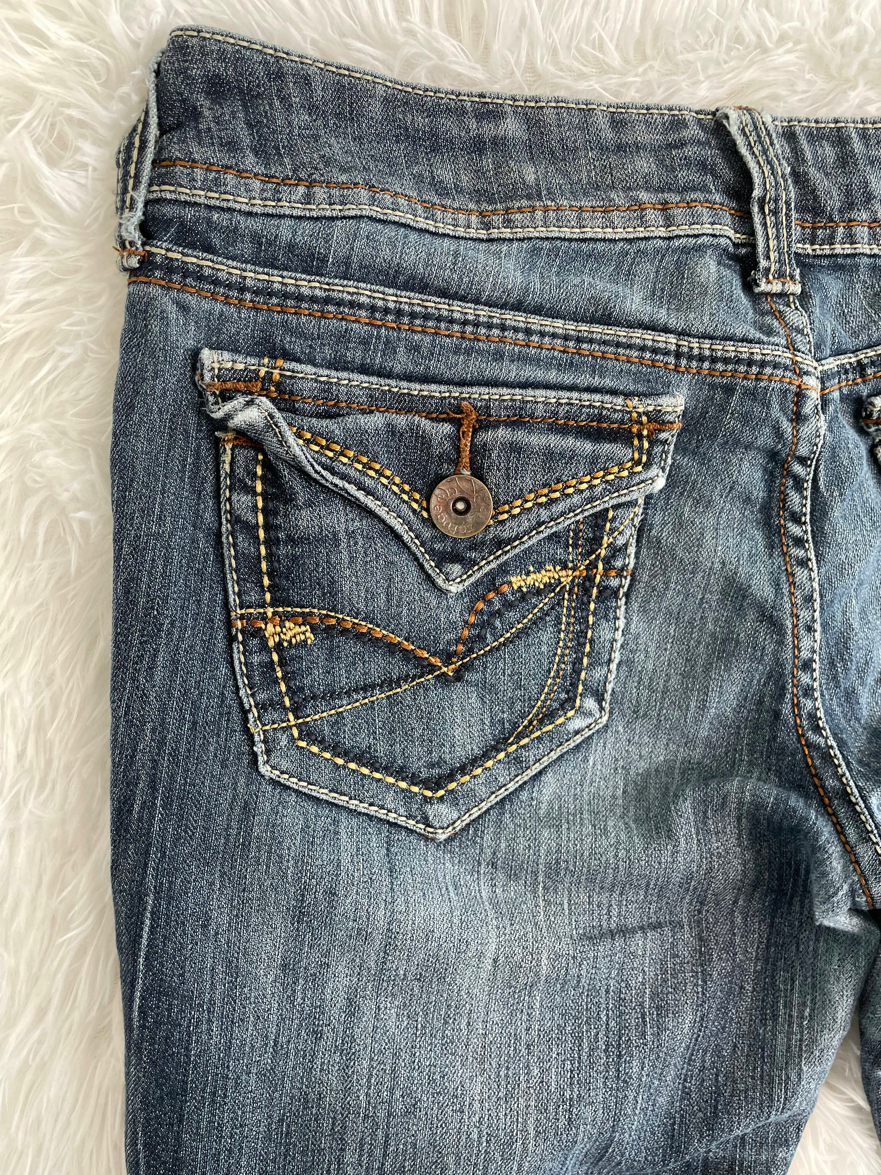 Knock out Vintage low waist flared jeans (Größe M)