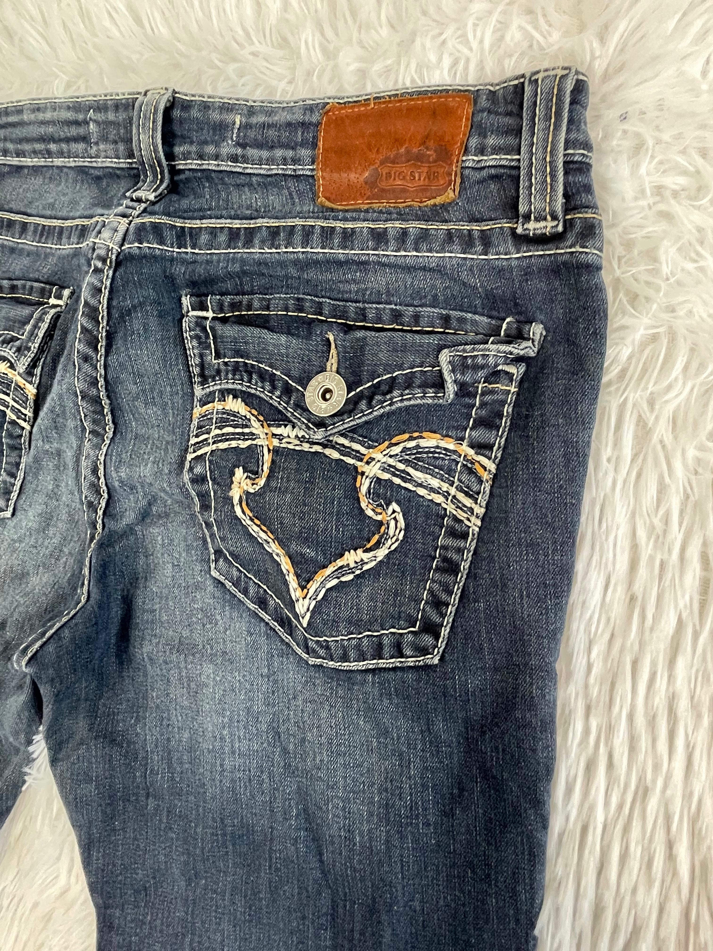 Big star Vintage low waist flared jeans (Größe L)