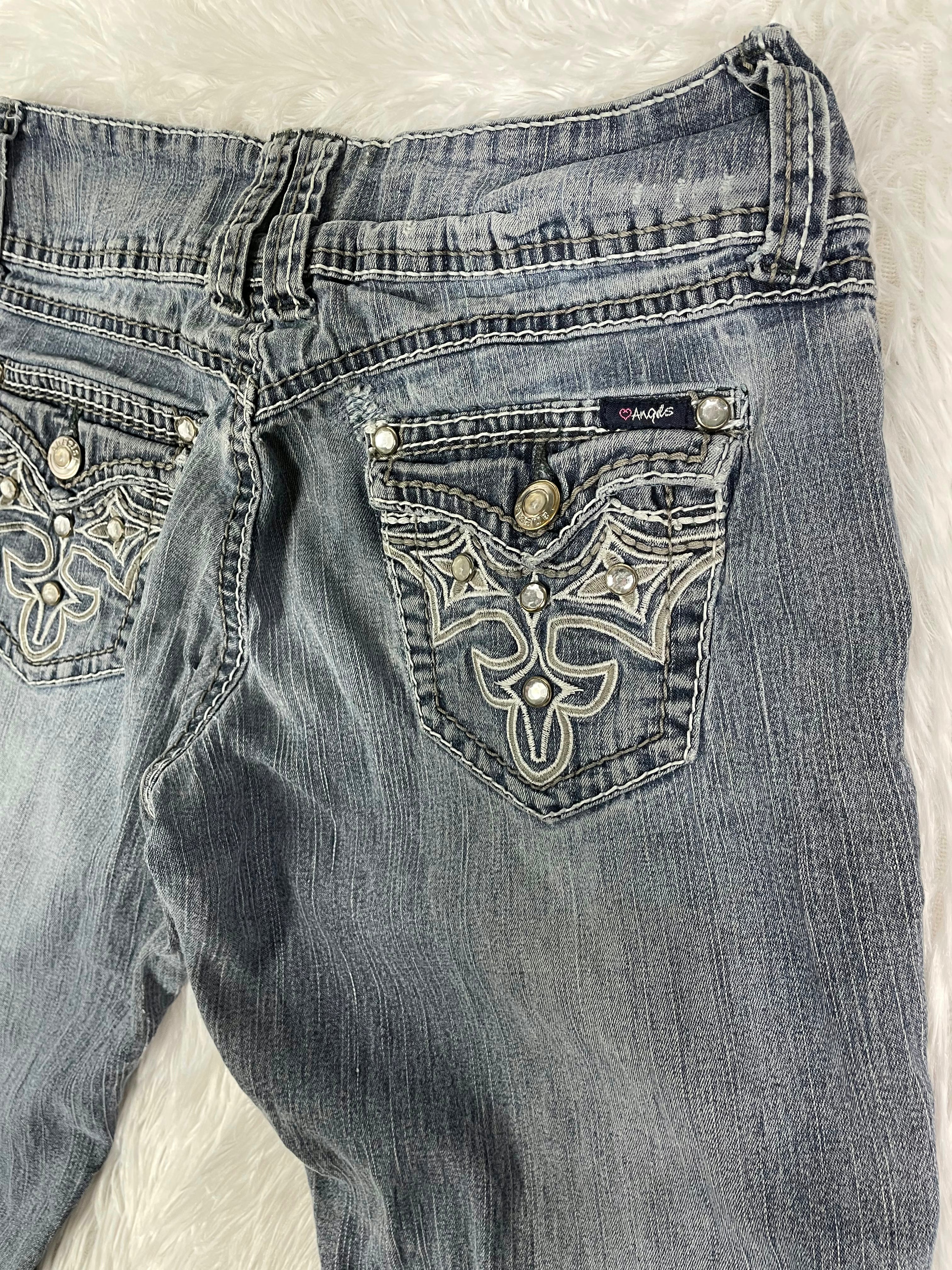 Angel Jeans Vintage low waist flared jeans (Größe XS)