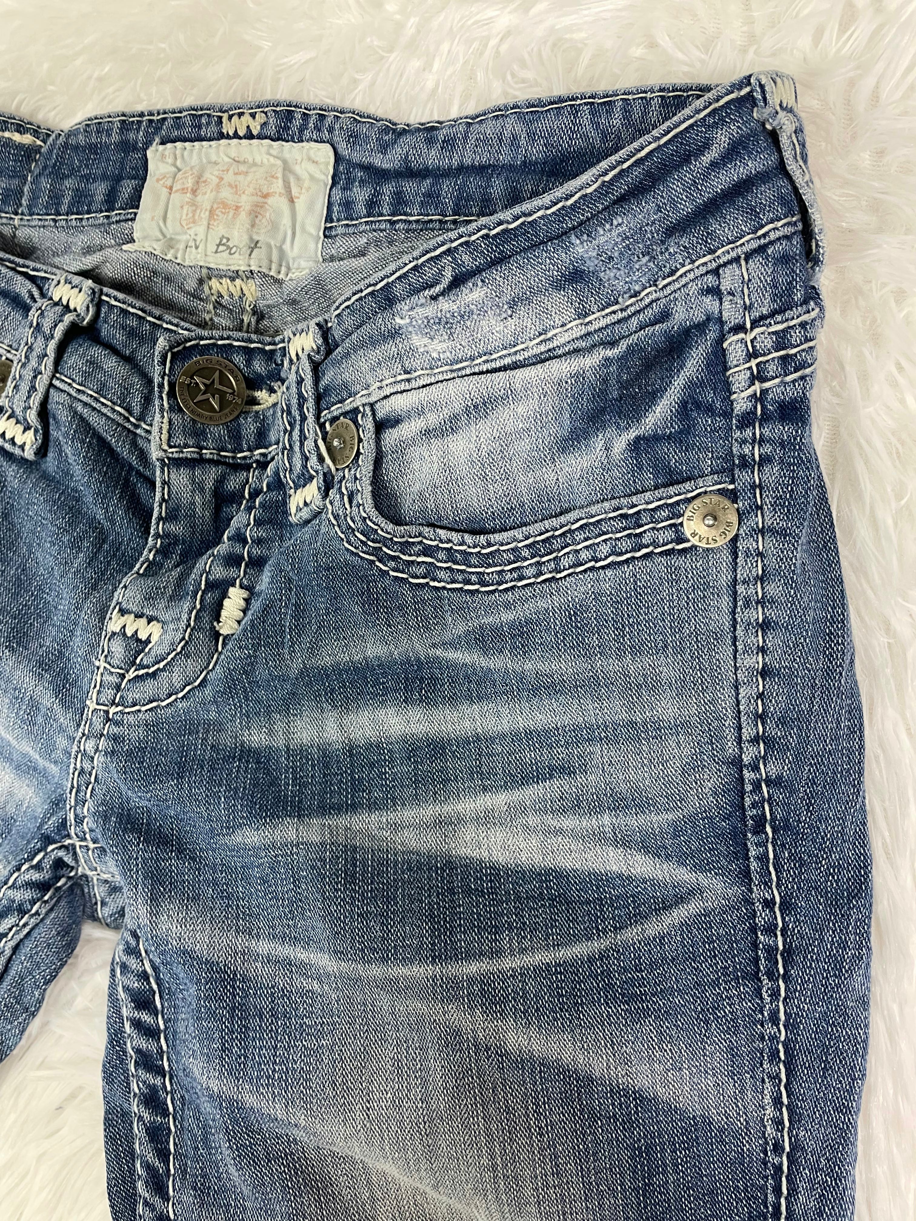 Big star Vintage low waist flared jeans (Größe XS)