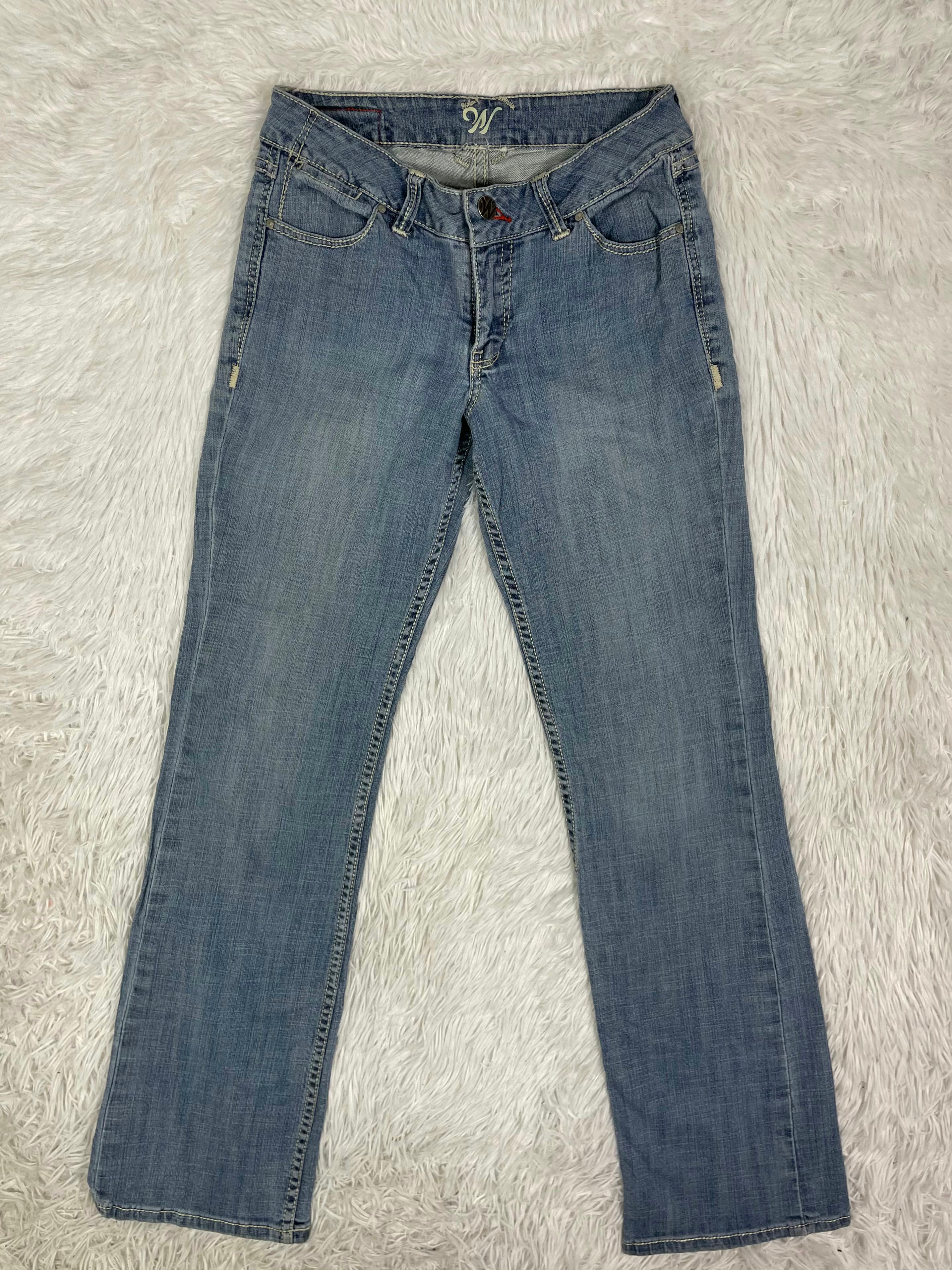 W Vintage low waist flared jeans (Größe XS)