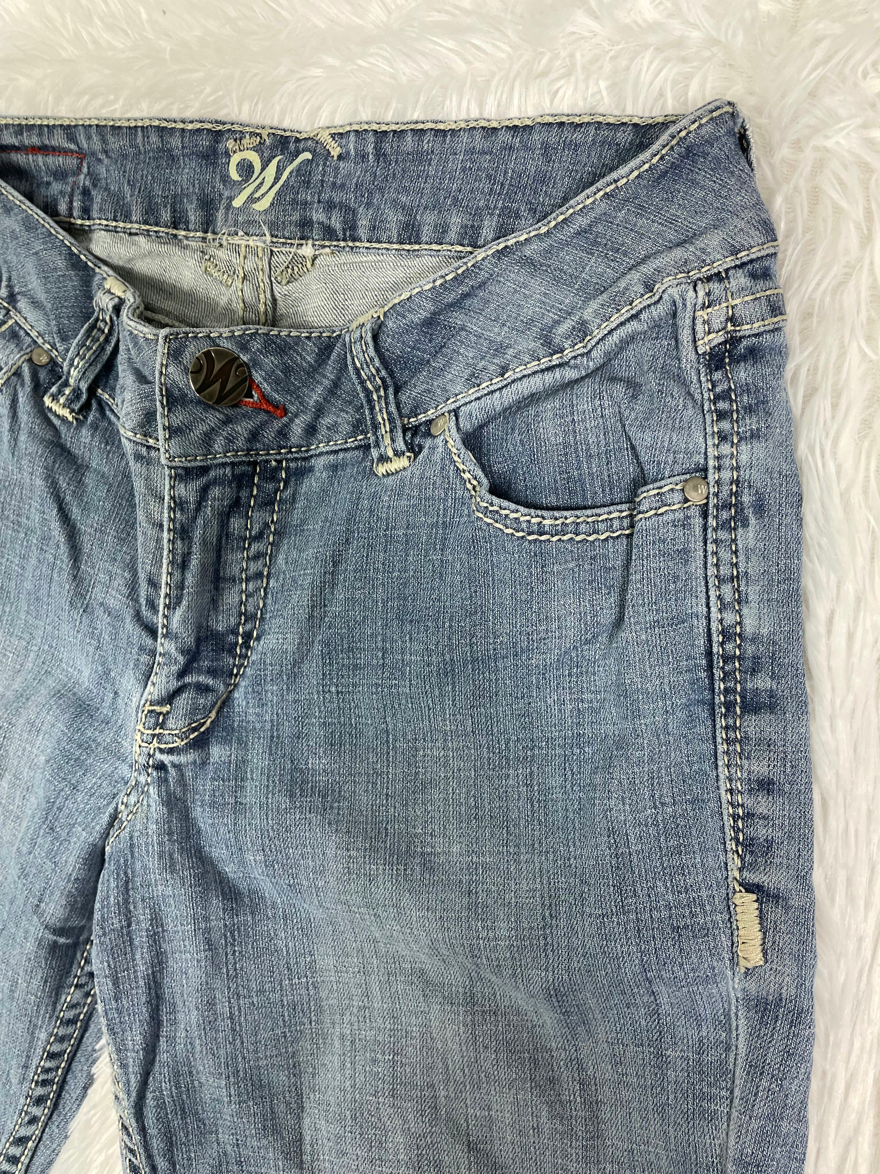 W Vintage low waist flared jeans (Größe XS)