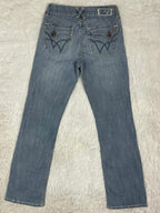W Vintage low waist flared jeans (Größe XS)