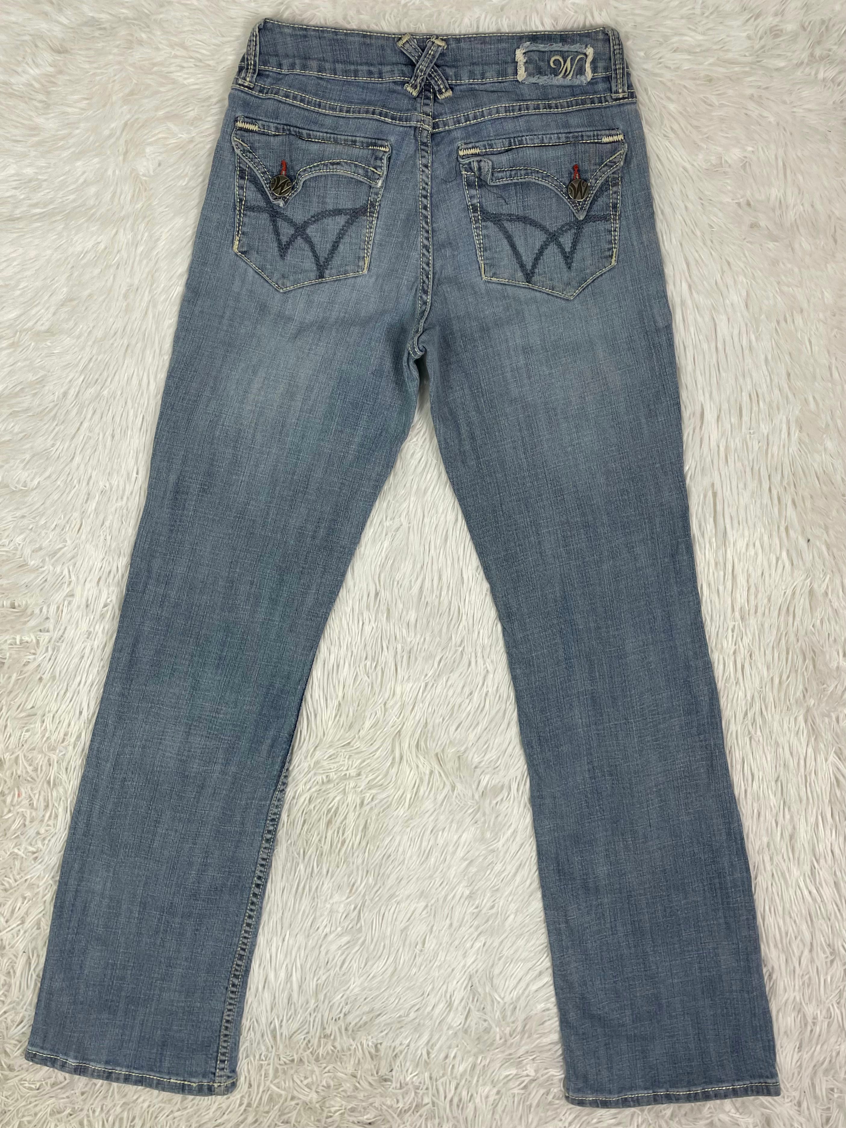 W Vintage low waist flared jeans (Größe XS)