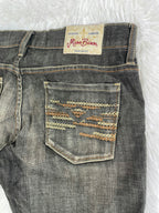 miss bison Vintage low waist flared jeans (Größe L)