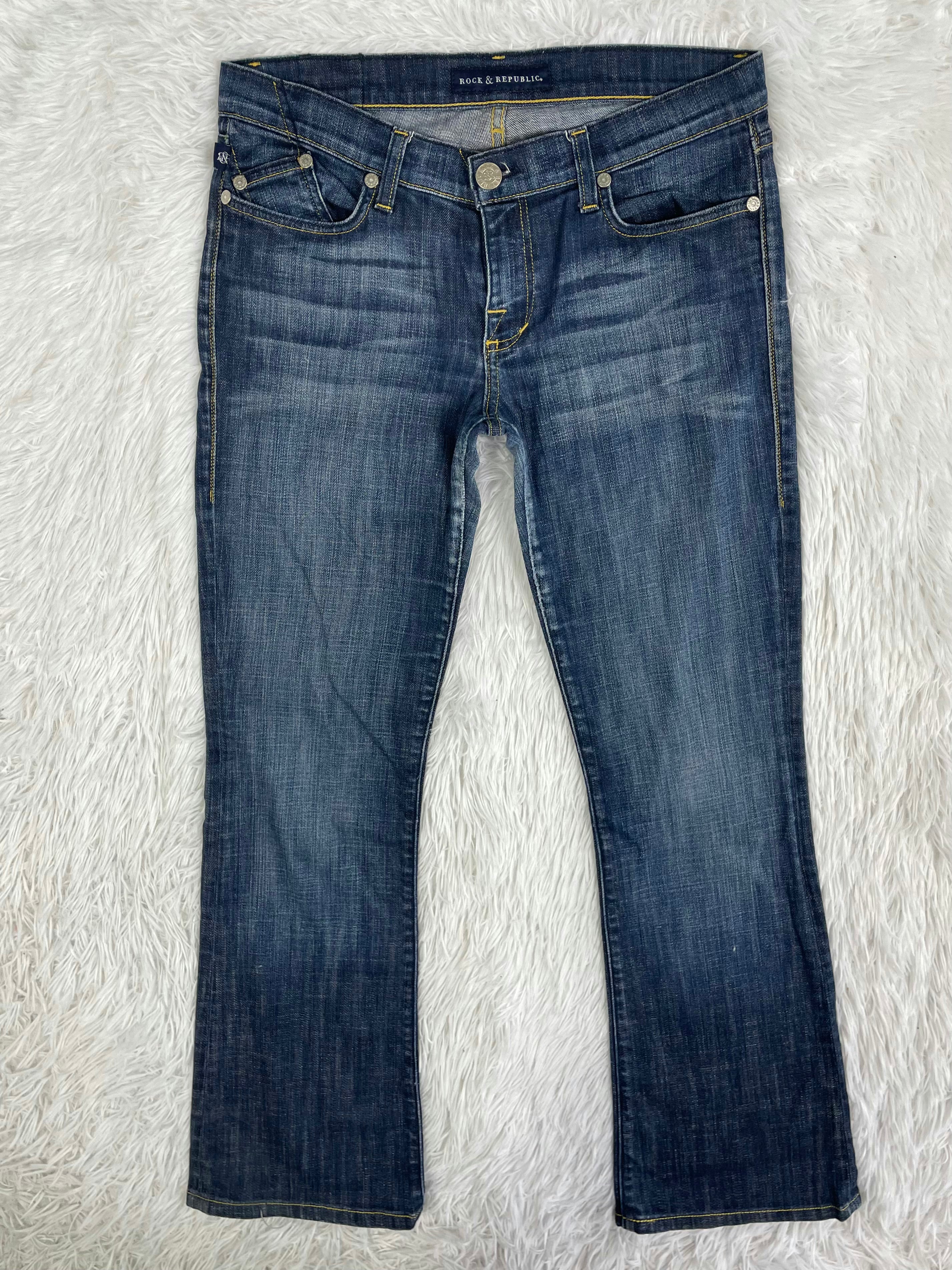 Rock and Republic Vintage low waist flared jeans (Größe L)