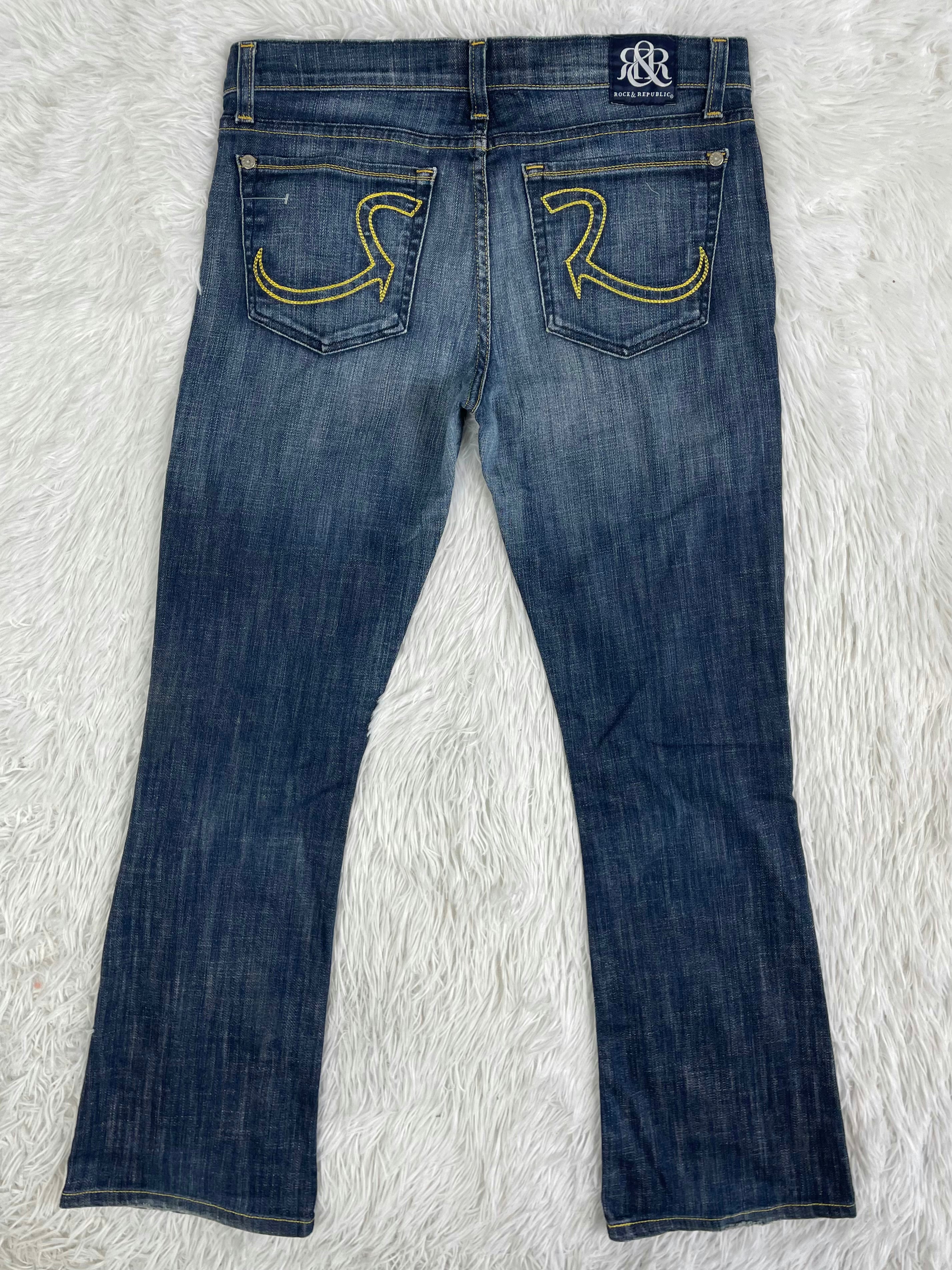 Rock and Republic Vintage low waist flared jeans (Größe L)