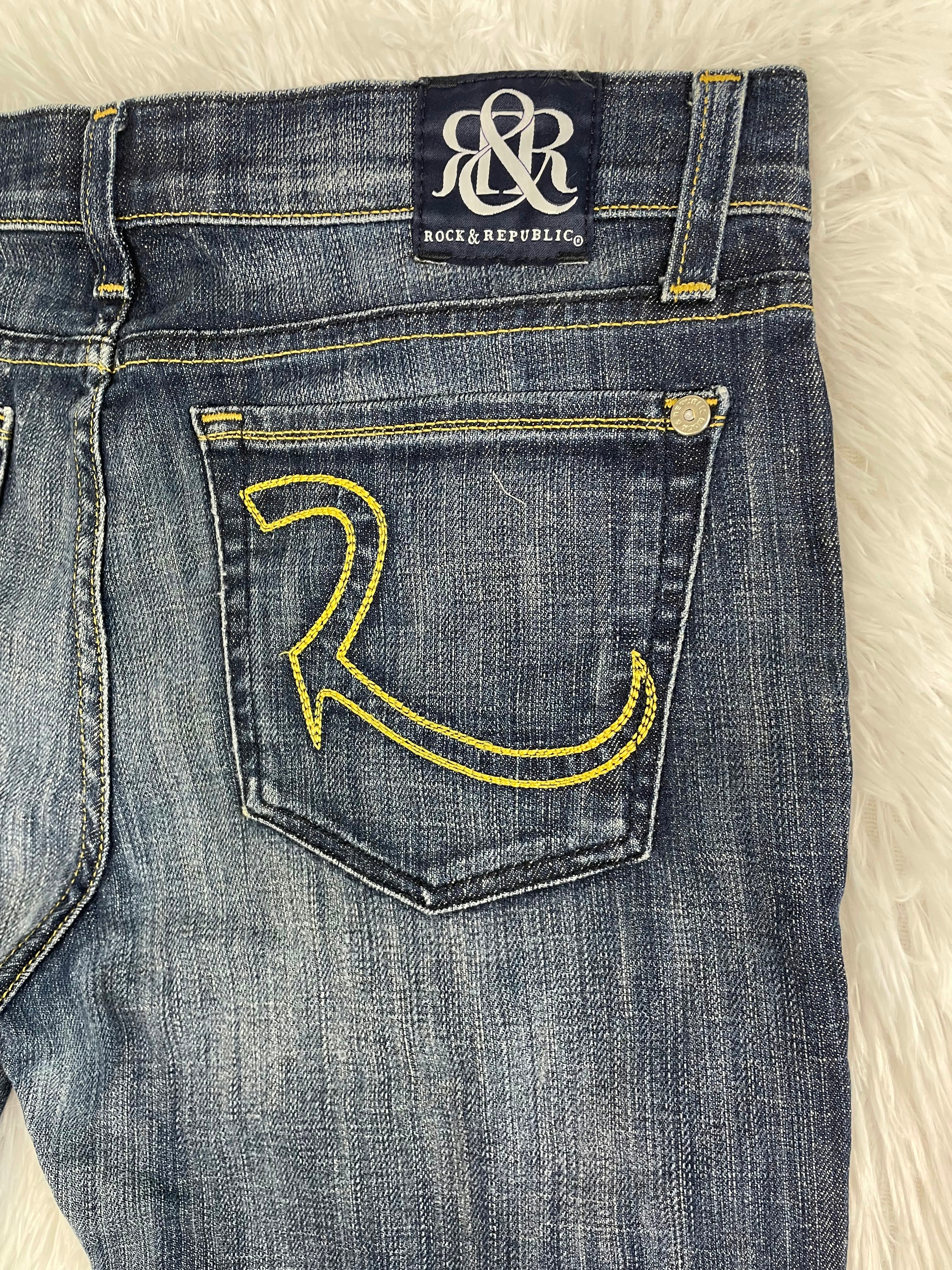 Rock and Republic Vintage low waist flared jeans (Größe L)