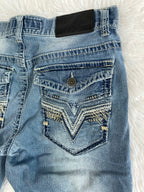 True luck Vintage low waist flared jeans (Größe L)