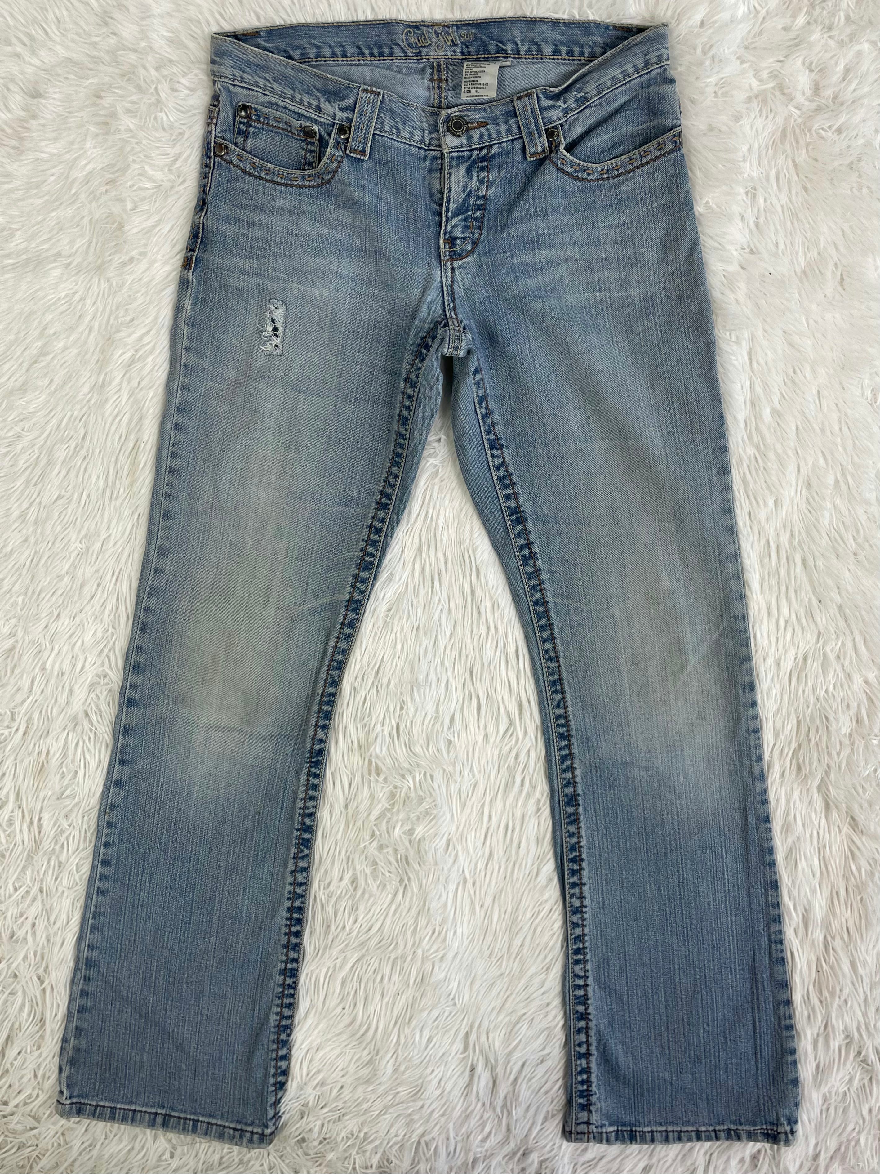 Cruel Girl Vintage low waist flared jeans (Größe L)