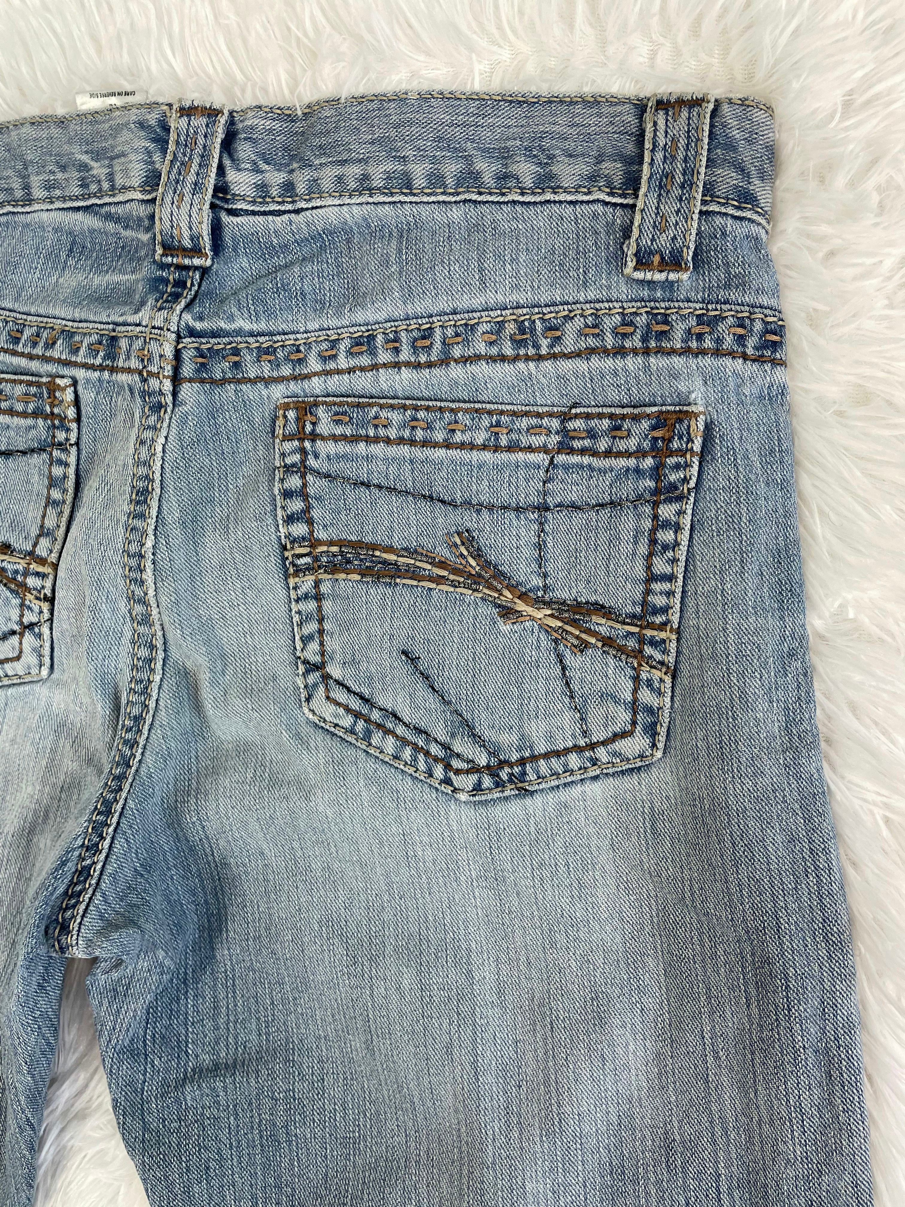 Cruel Girl Vintage low waist flared jeans (Größe L)
