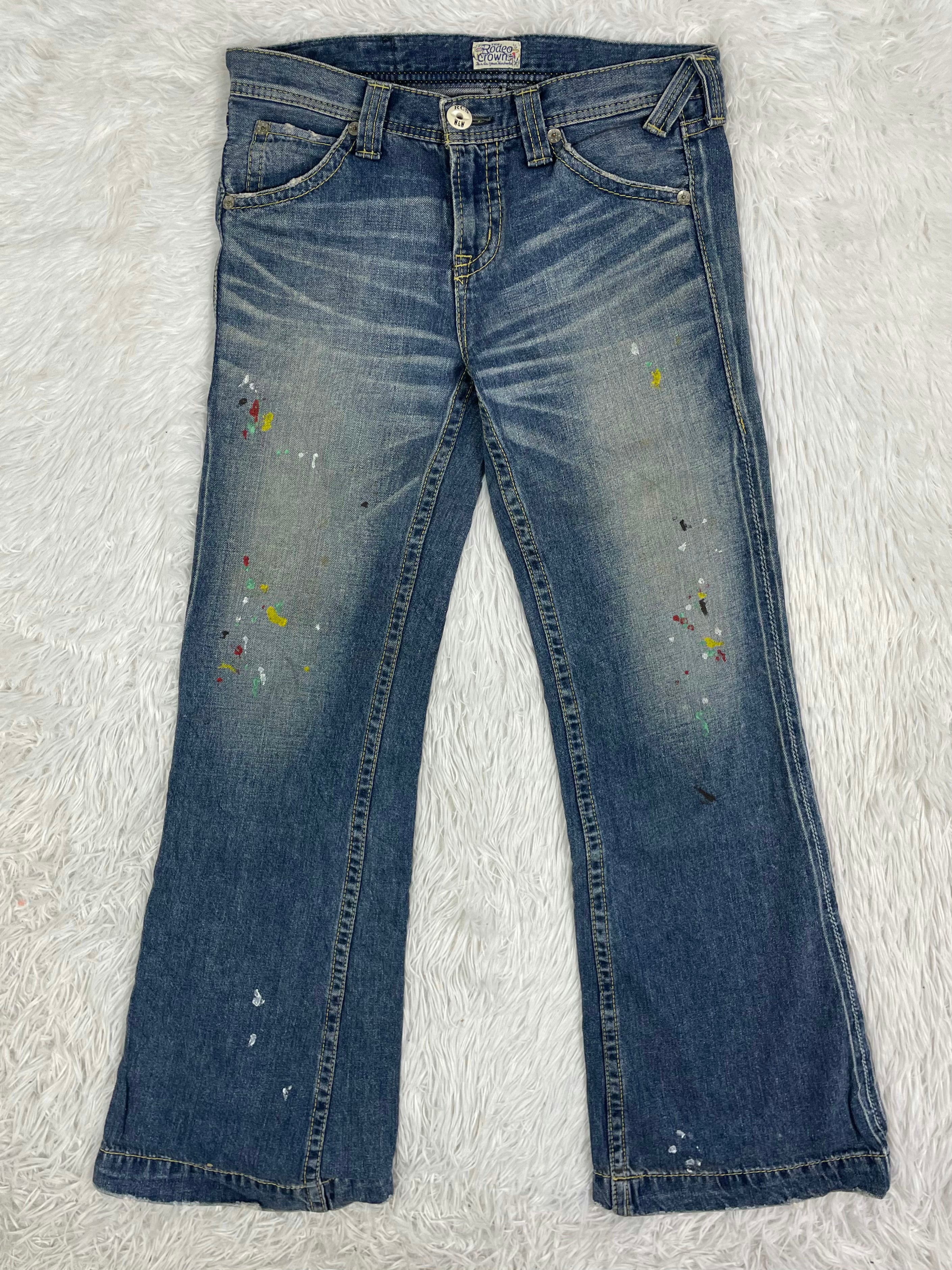 Rodeo Crown Vintage low waist flared jeans (Größe M)