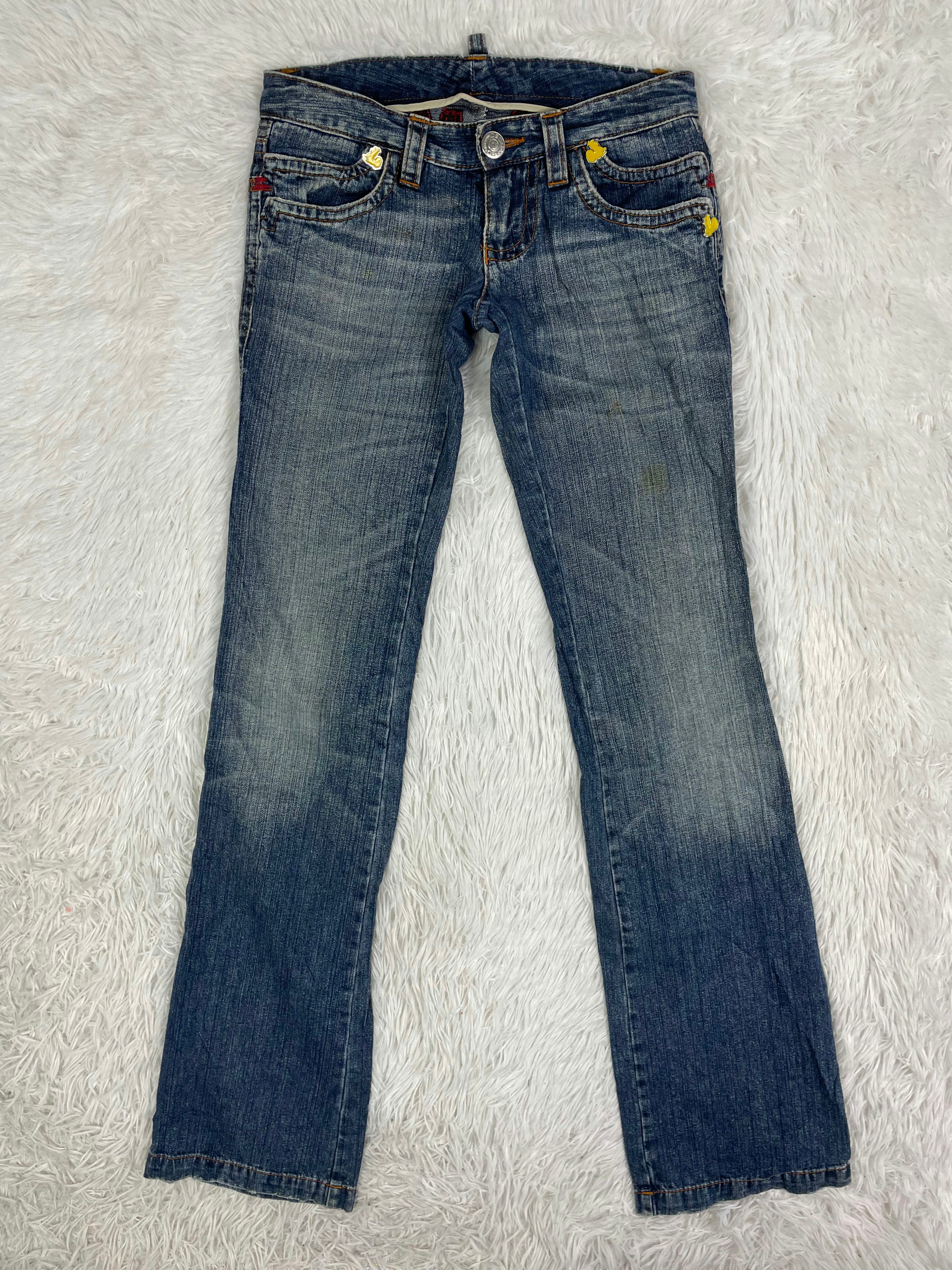 Dsquared Vintage low waist flared jeans (Größe S)