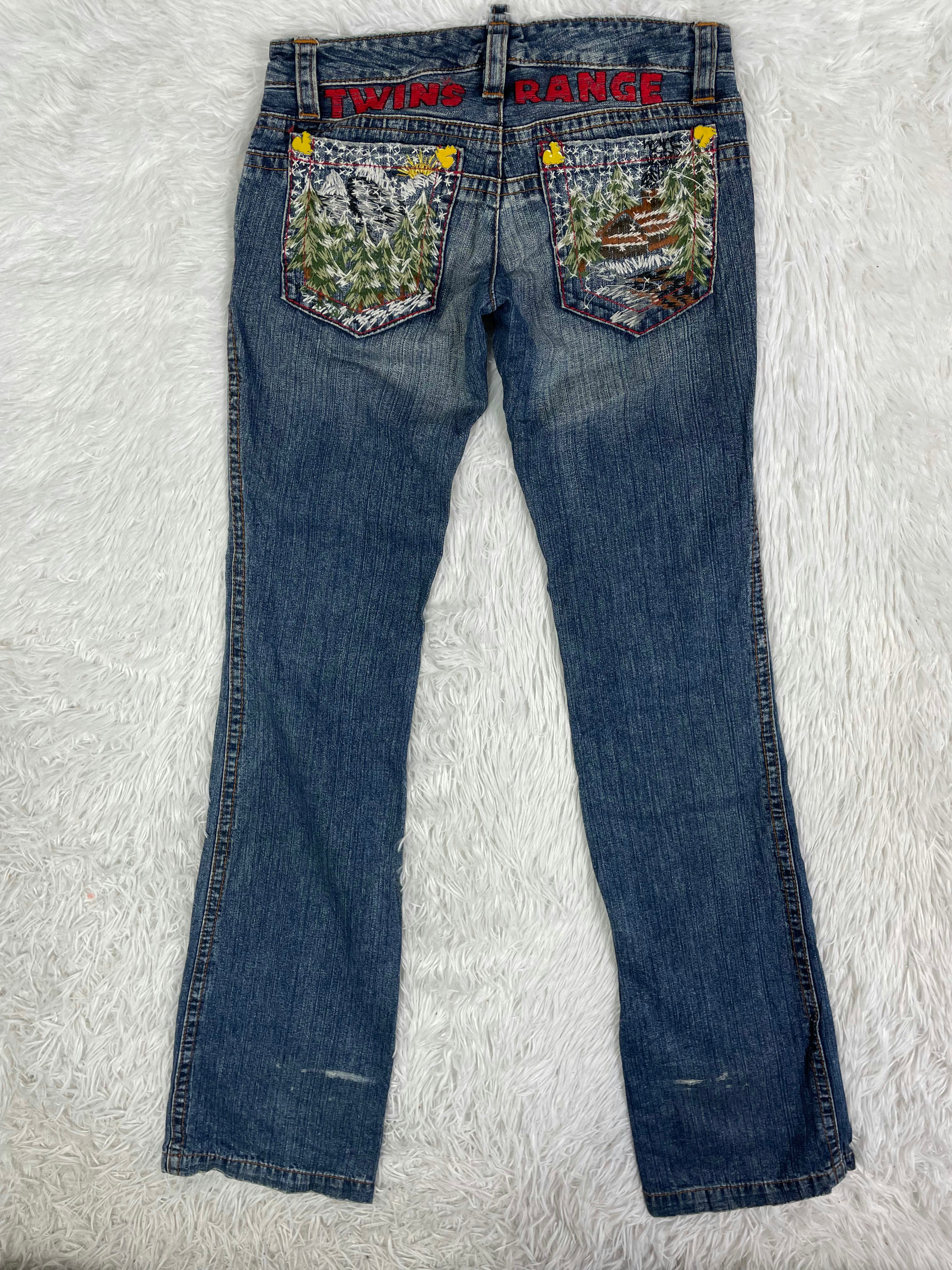 Dsquared Vintage low waist flared jeans (Größe S)