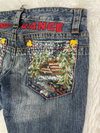 Dsquared Vintage low waist flared jeans (Größe S)