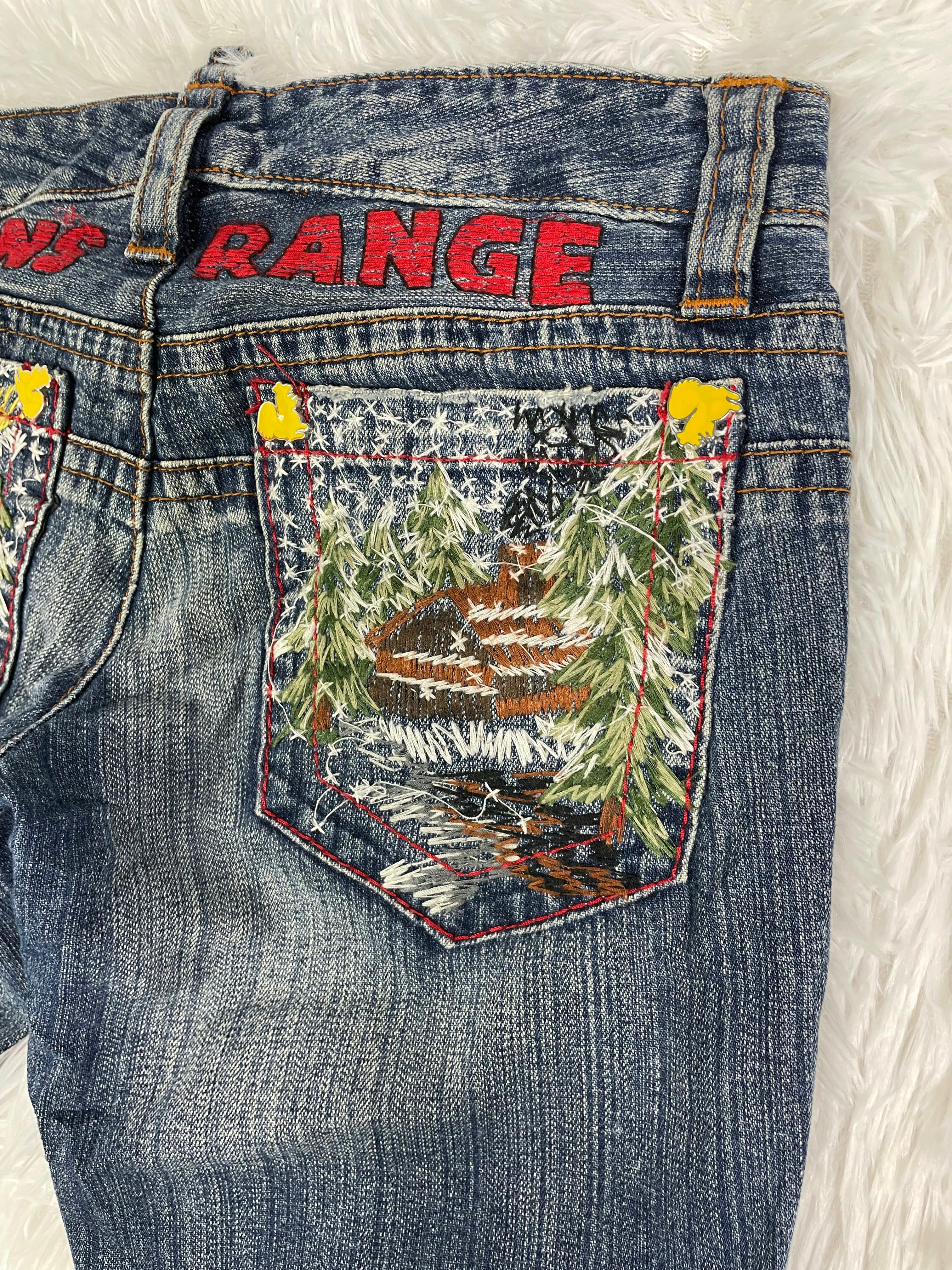 Dsquared Vintage low waist flared jeans (Größe S)