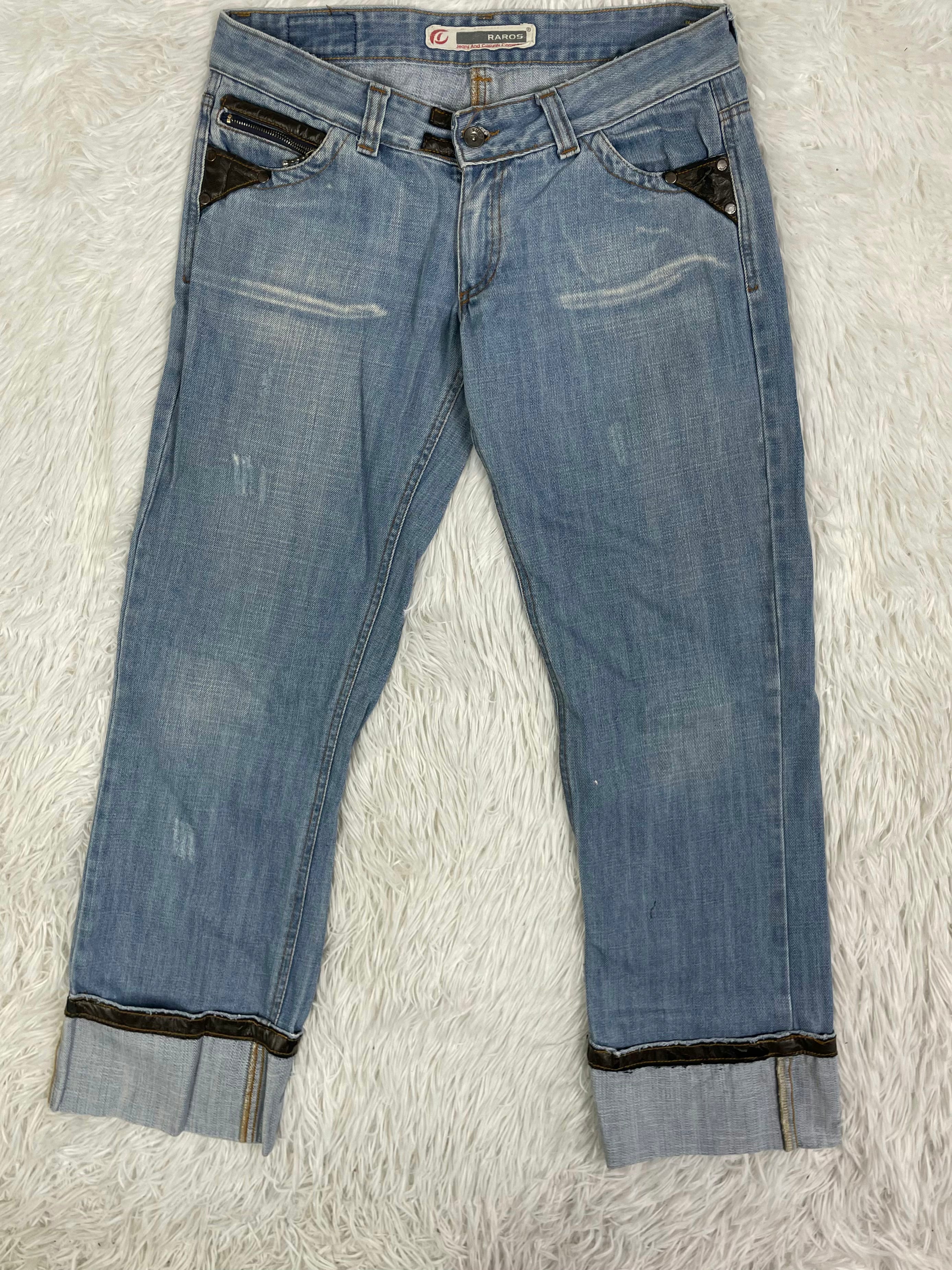 Raros Vintage low waist flared jeans (Größe M)
