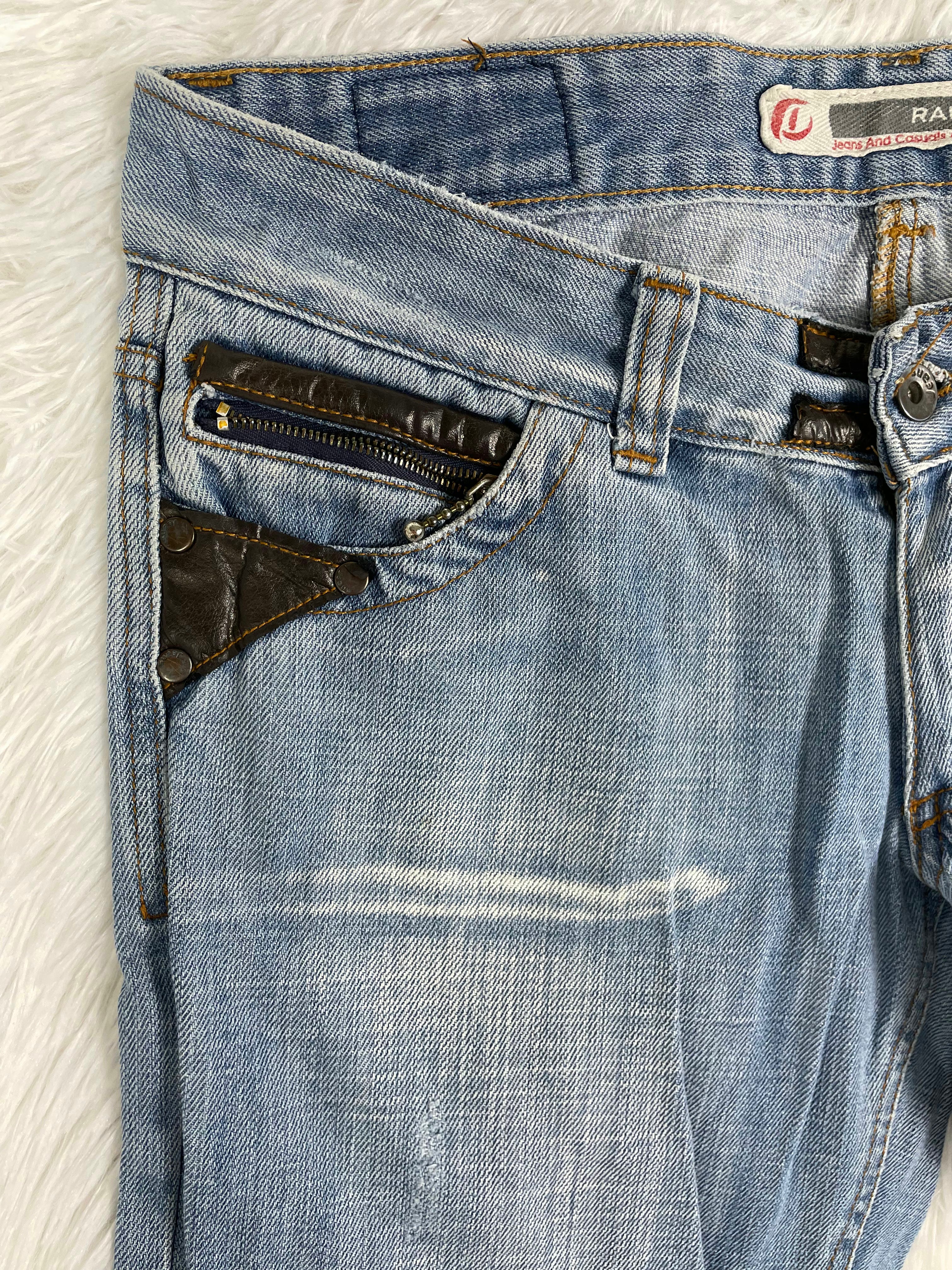 Raros Vintage low waist flared jeans (Größe M)