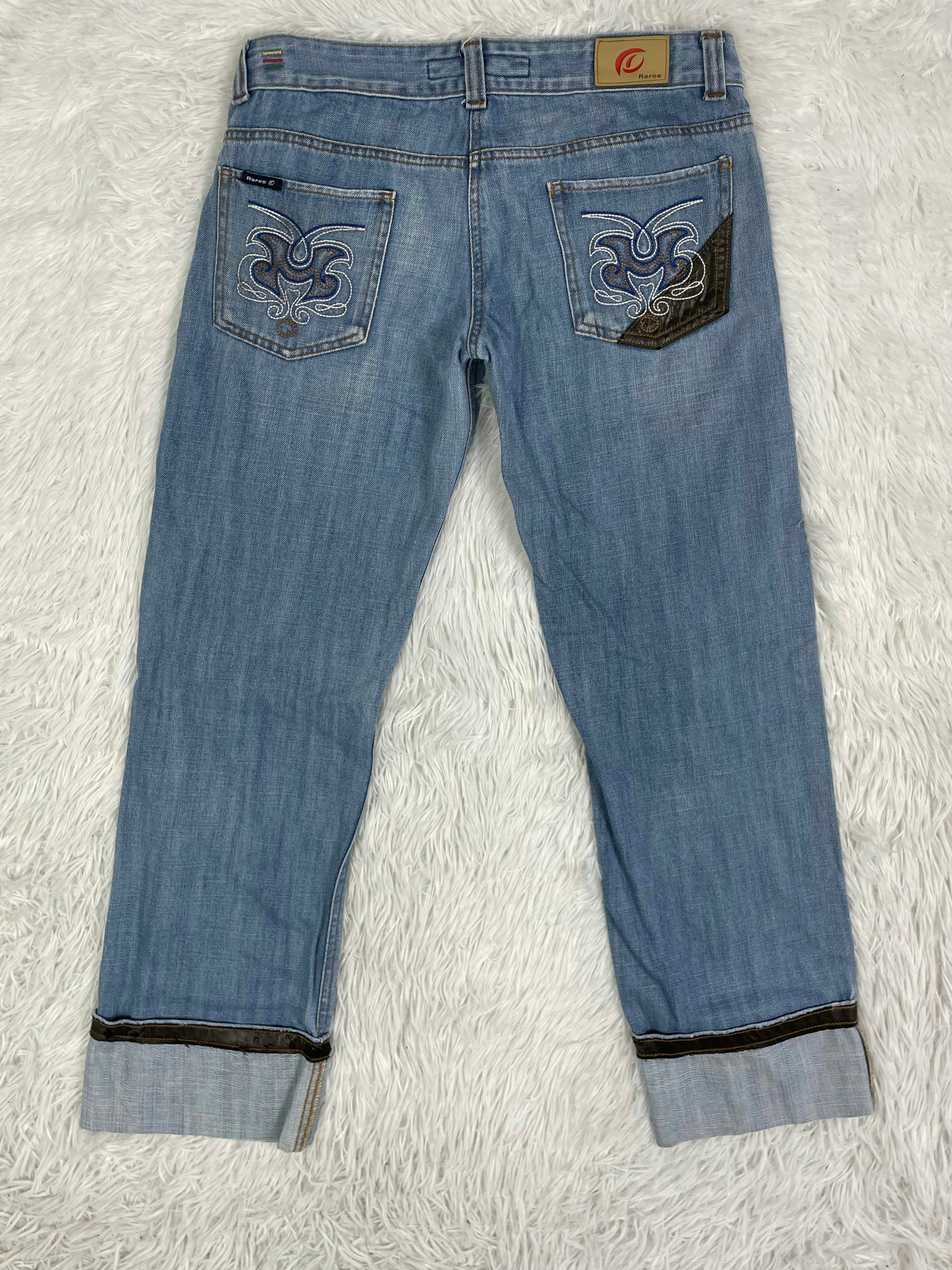 Raros Vintage low waist flared jeans (Größe M)