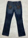 Mek Denim Vintage low waist flared jeans (Größe S)