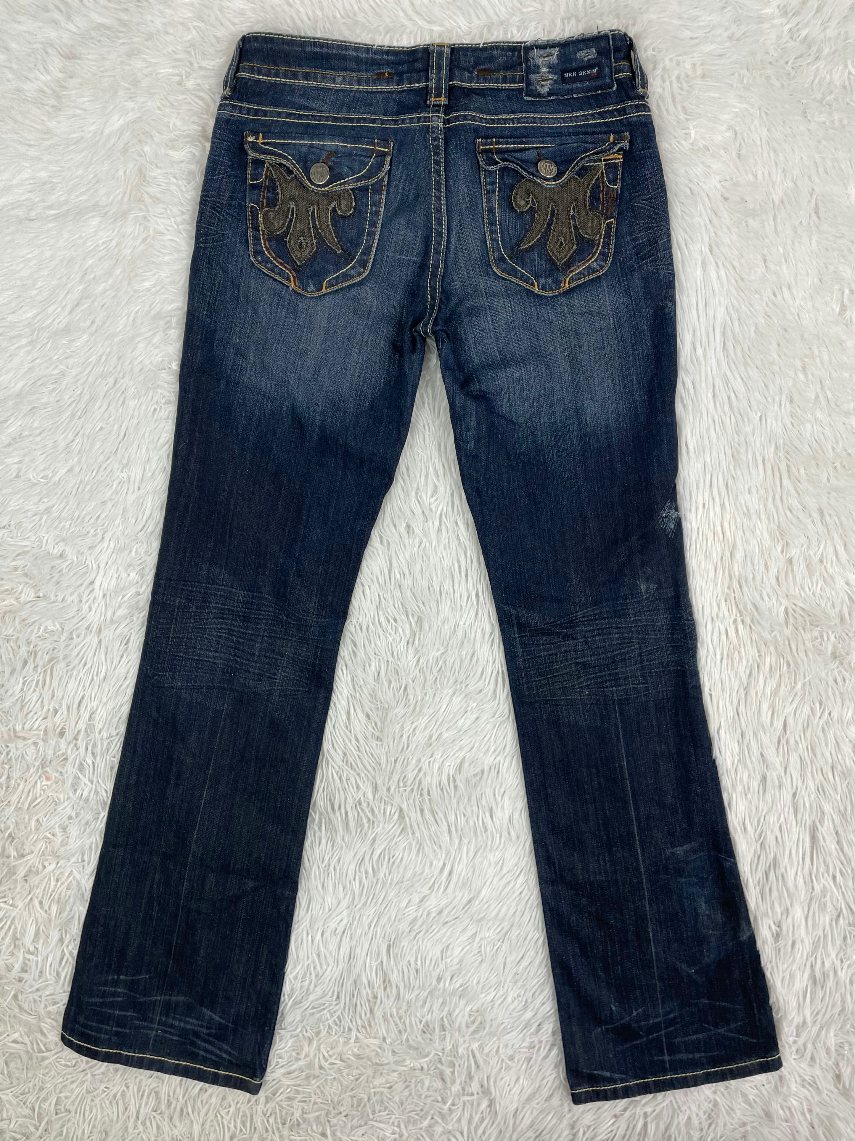 Mek Denim Vintage low waist flared jeans (Größe S)
