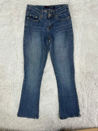one tuff babe Vintage low waist flared jeans (Größe XS)