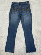 one tuff babe Vintage low waist flared jeans (Größe XS)