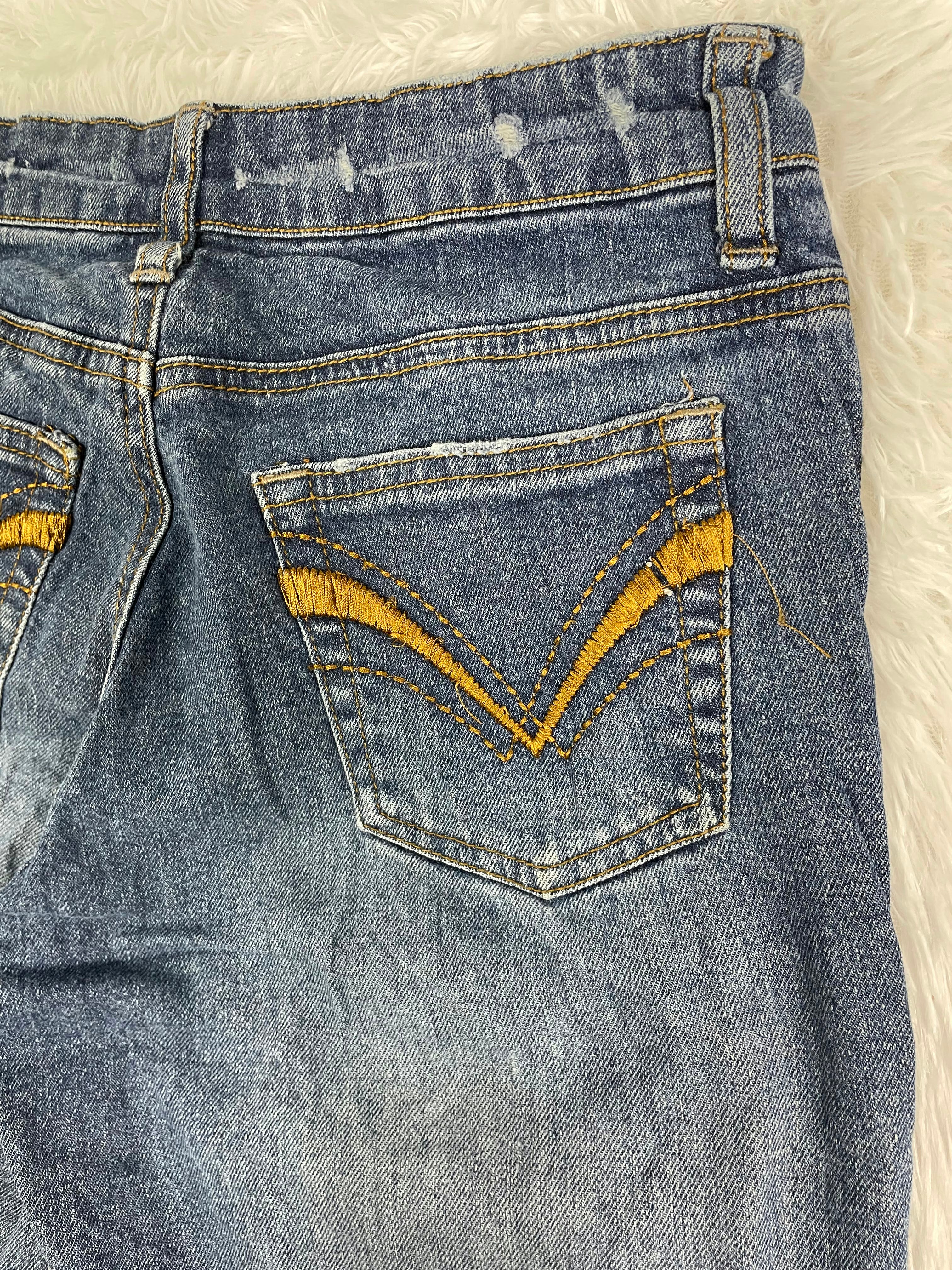 one tuff babe Vintage low waist flared jeans (Größe XS)