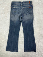 7 for all mankind Vintage low waist flared jeans (Größe XS)