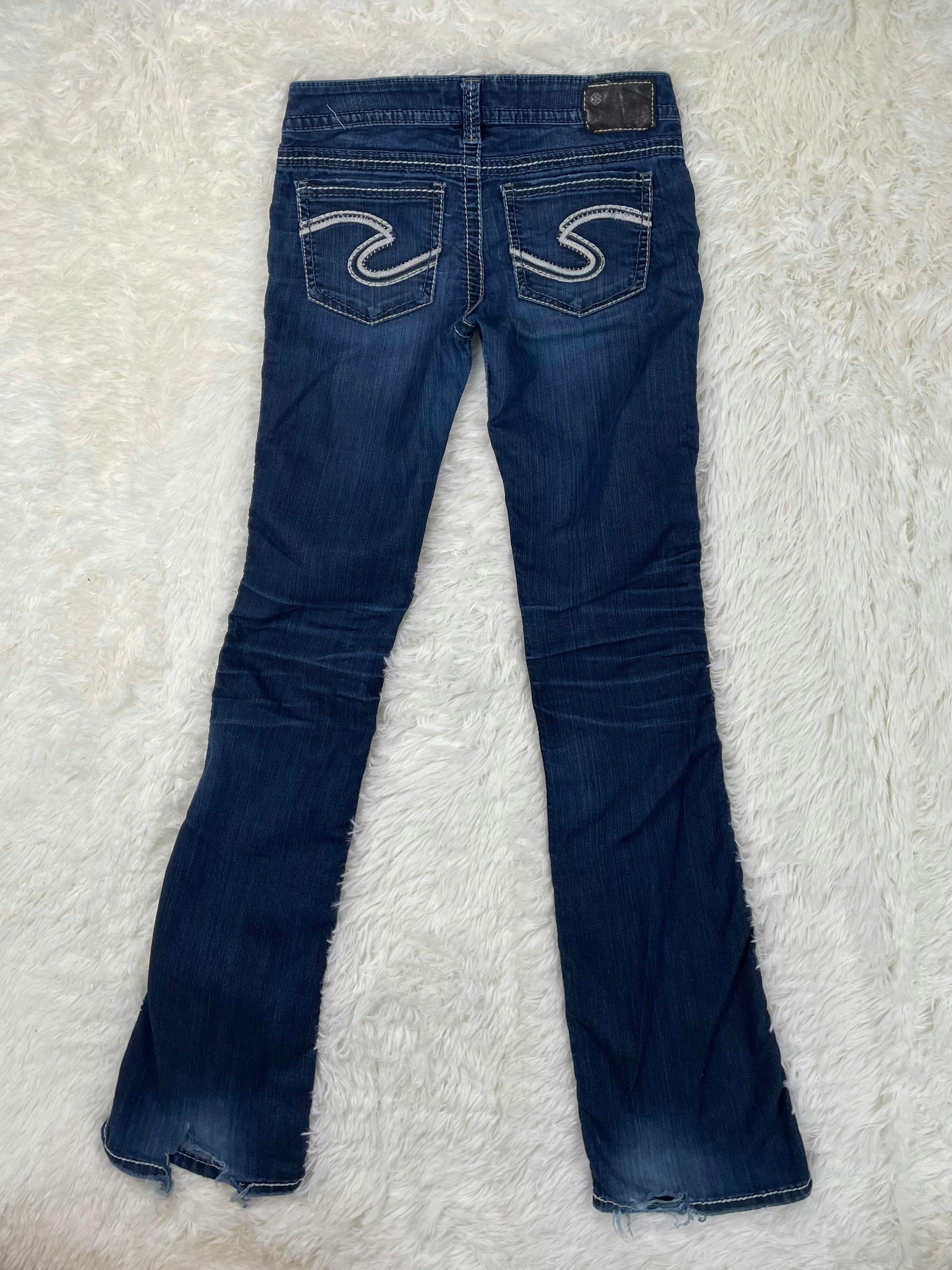 Silver Vintage low waist flared jeans (Größe S)