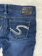 Silver Vintage low waist flared jeans (Größe S)