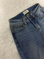 Embroidered Y2K Flared Denim Jeans (XS) yv.vintage