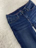 Embroidered Y2K Flared Denim Jeans (XS) yv.vintage