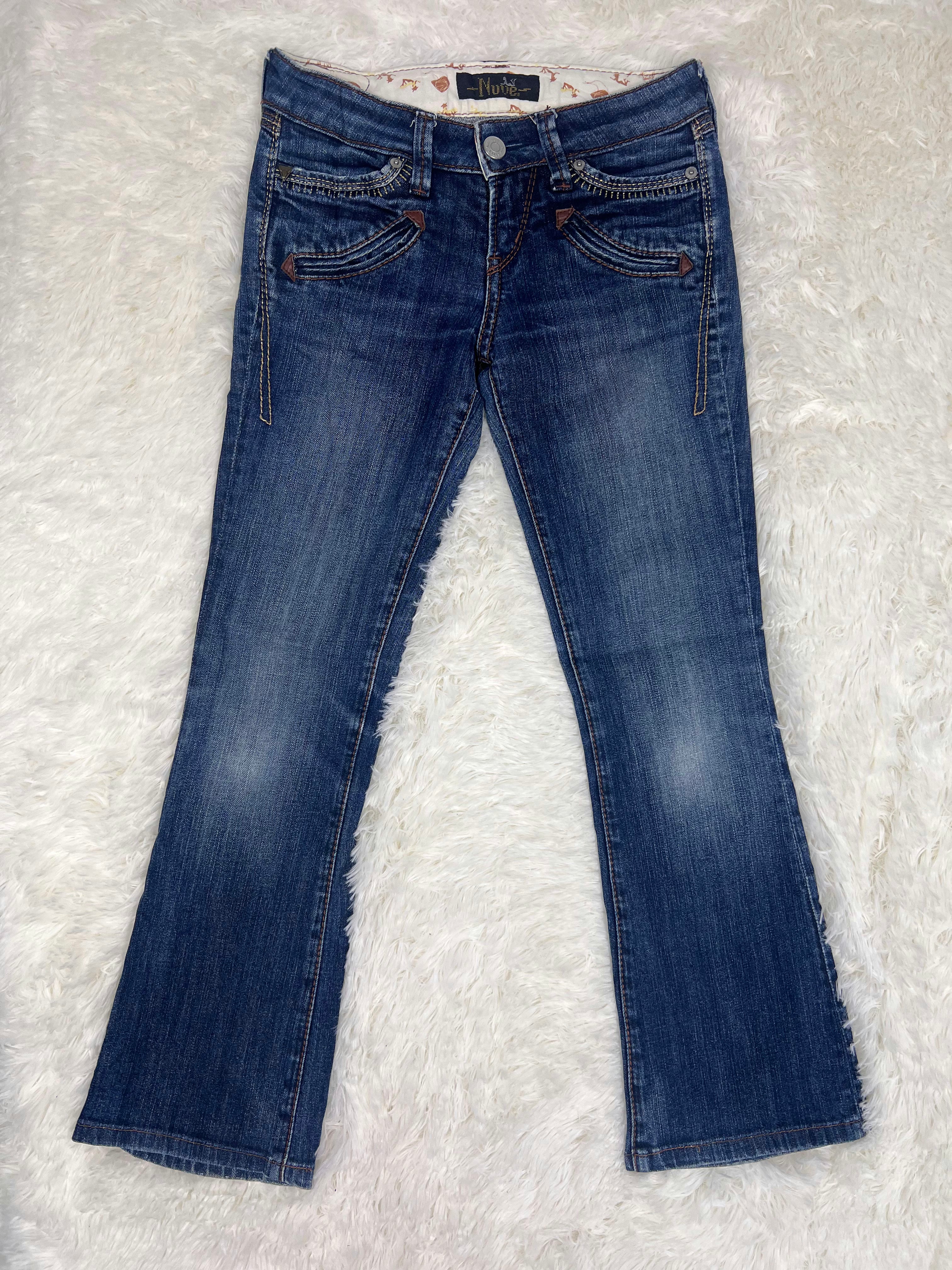 Nuue Vintage low waist flared jeans (Größe XS)