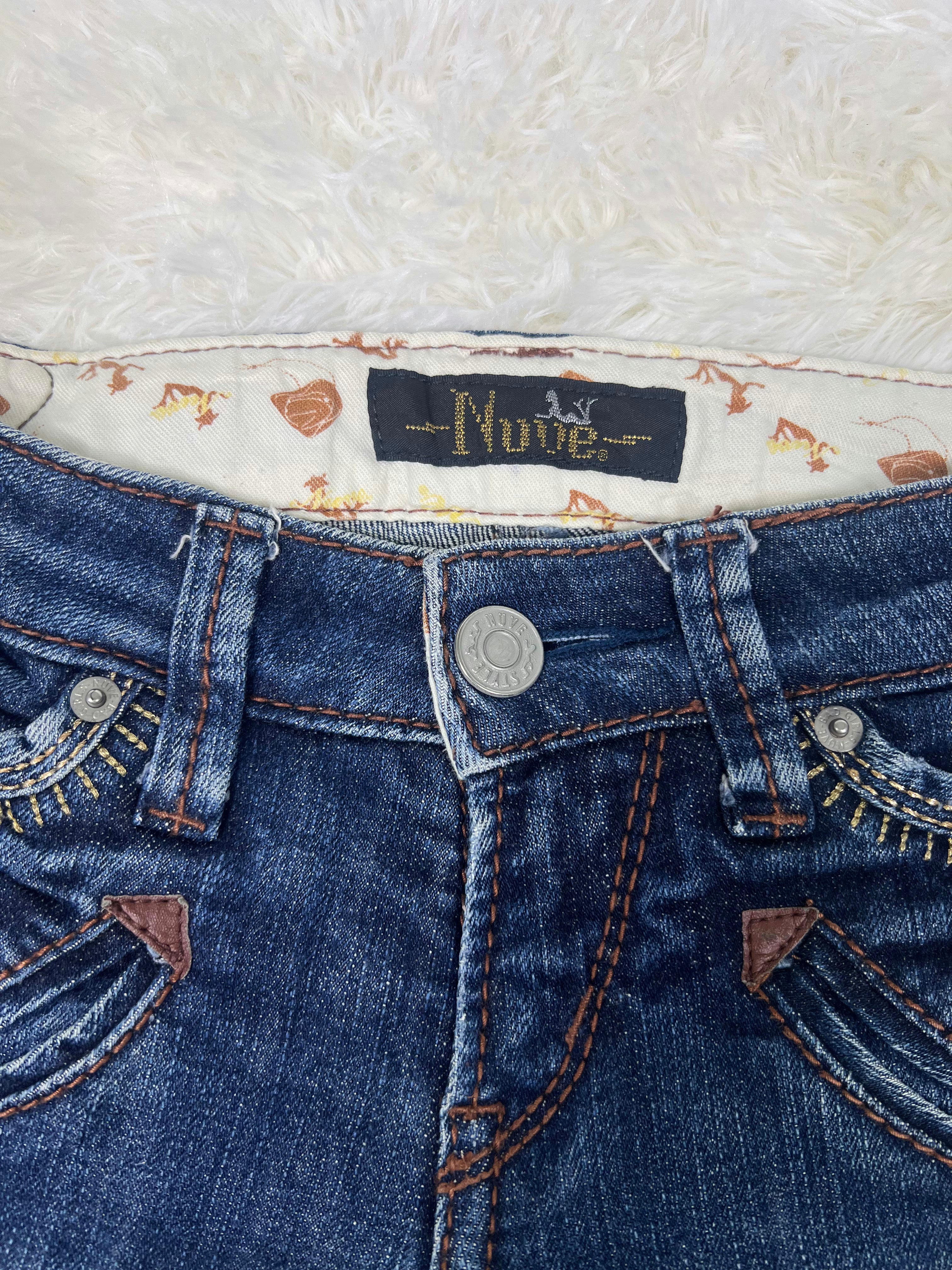 Nuue Vintage low waist flared jeans (Größe XS)
