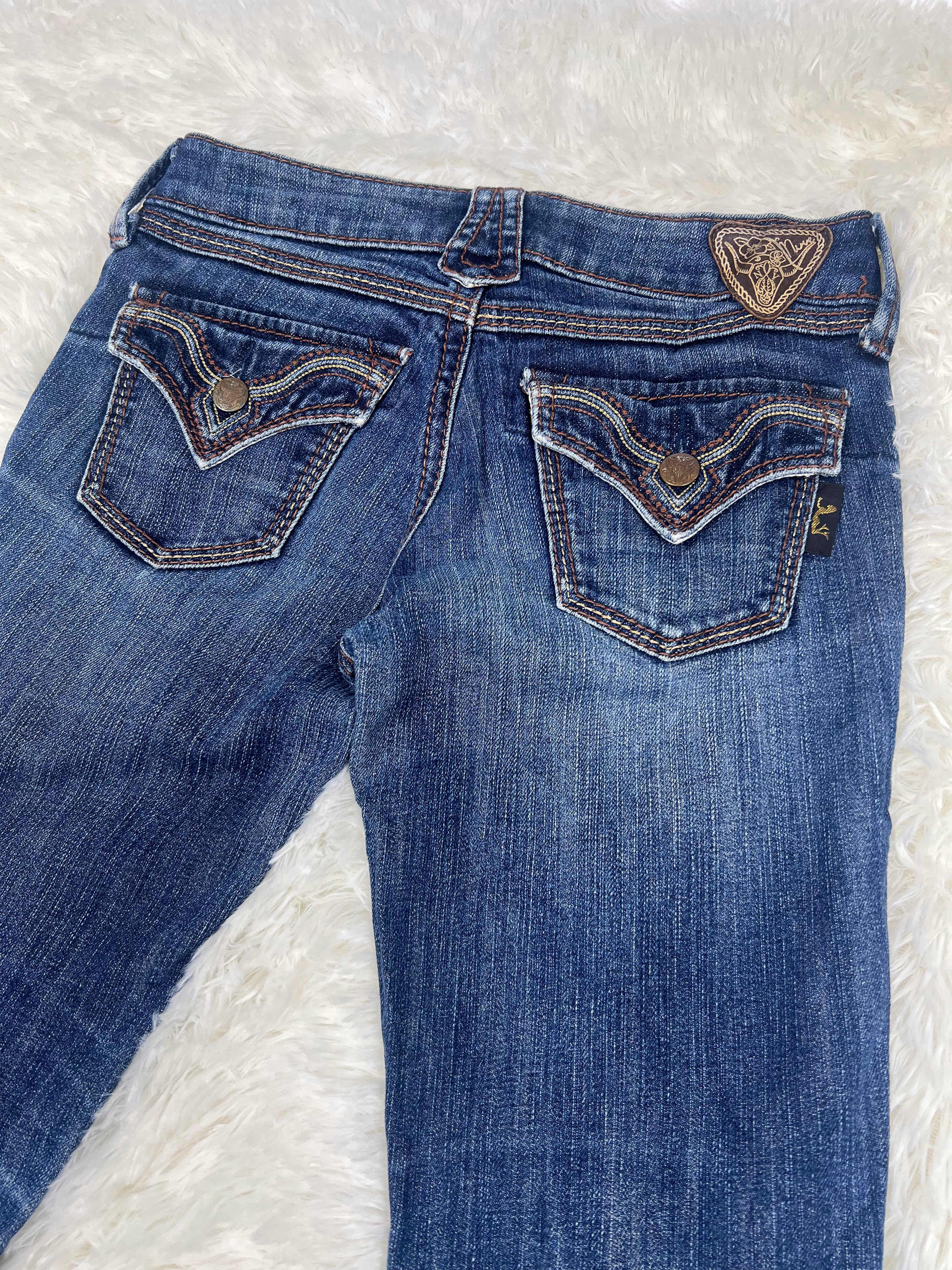 Nuue Vintage low waist flared jeans (Größe XS)