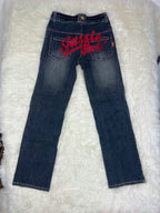 Jassie Tech Vintage low waist flared jeans (Größe XS)