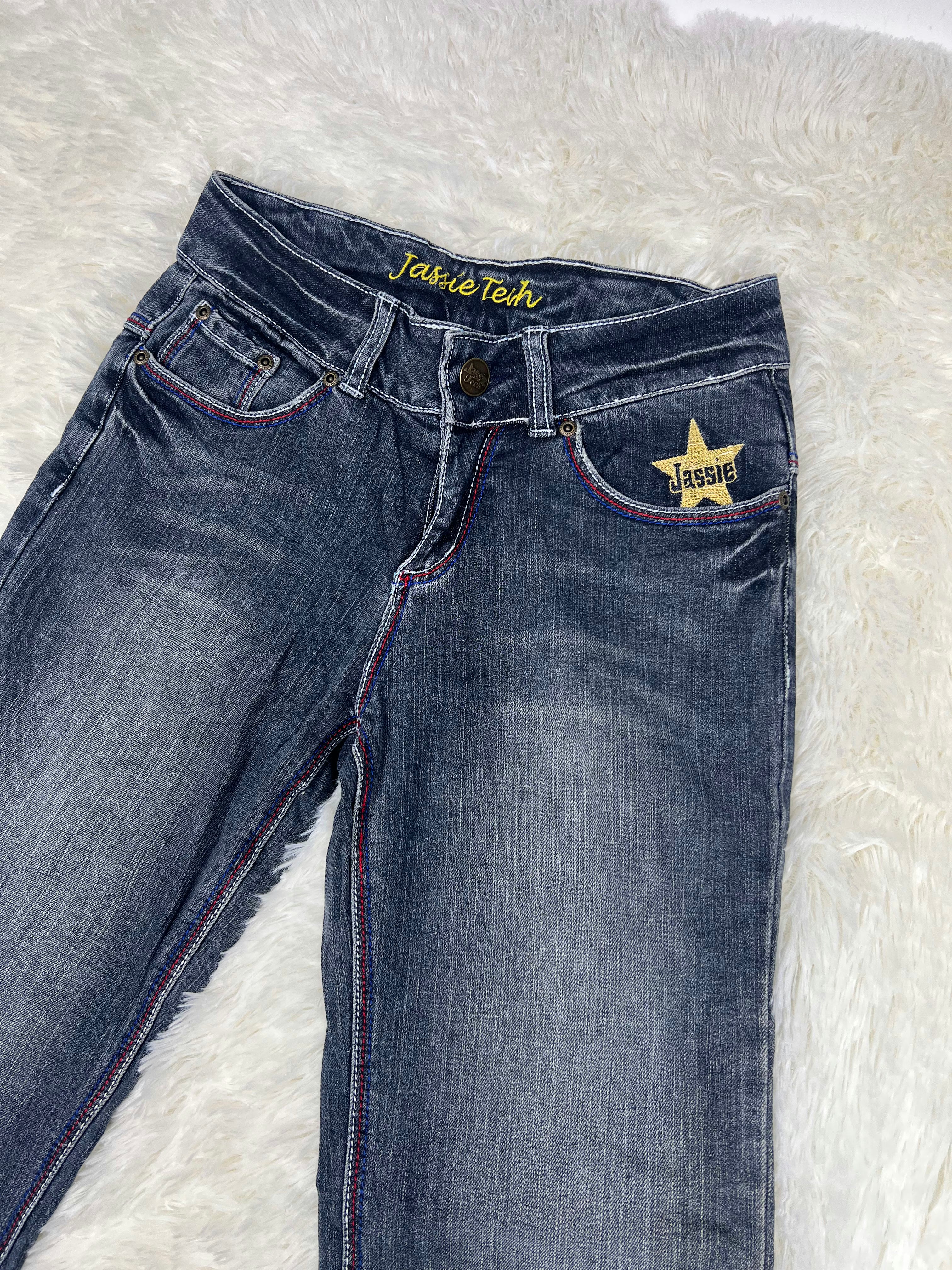 Jassie Tech Vintage low waist flared jeans (Größe XS)