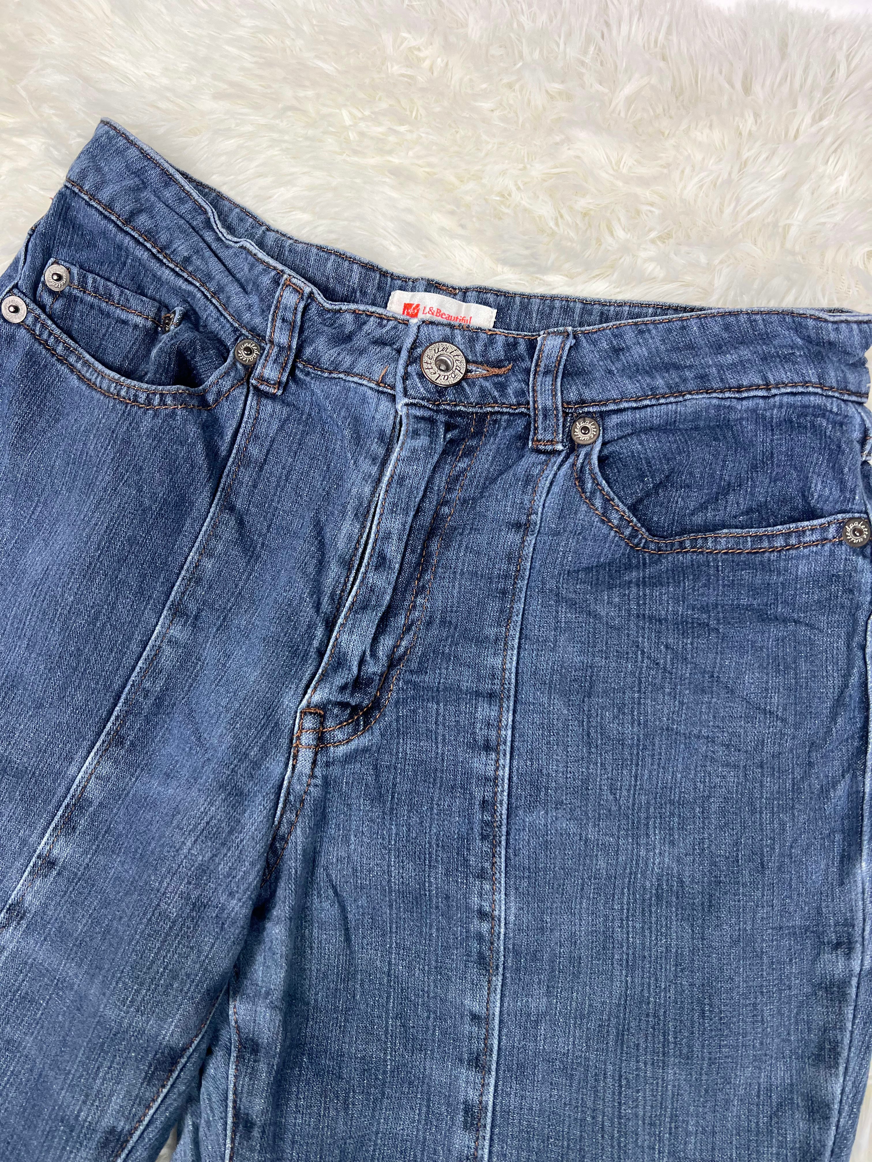 L&Beau Vintage low waist flared jeans (Größe XS)