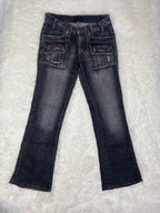 Theoria Premium Vintage low waist flared jeans (Größe XS)