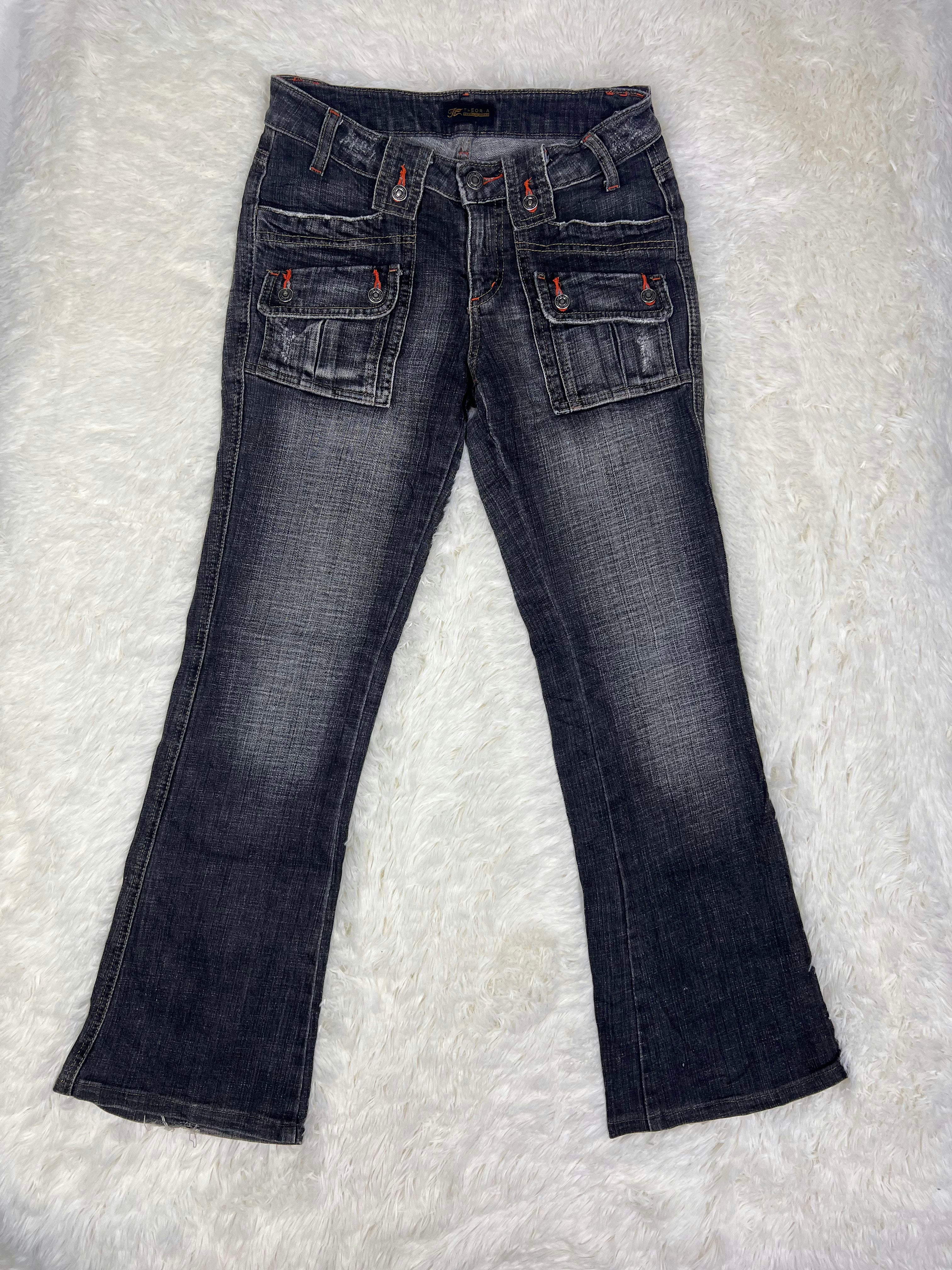 Theoria Premium Vintage low waist flared jeans (Größe XS)