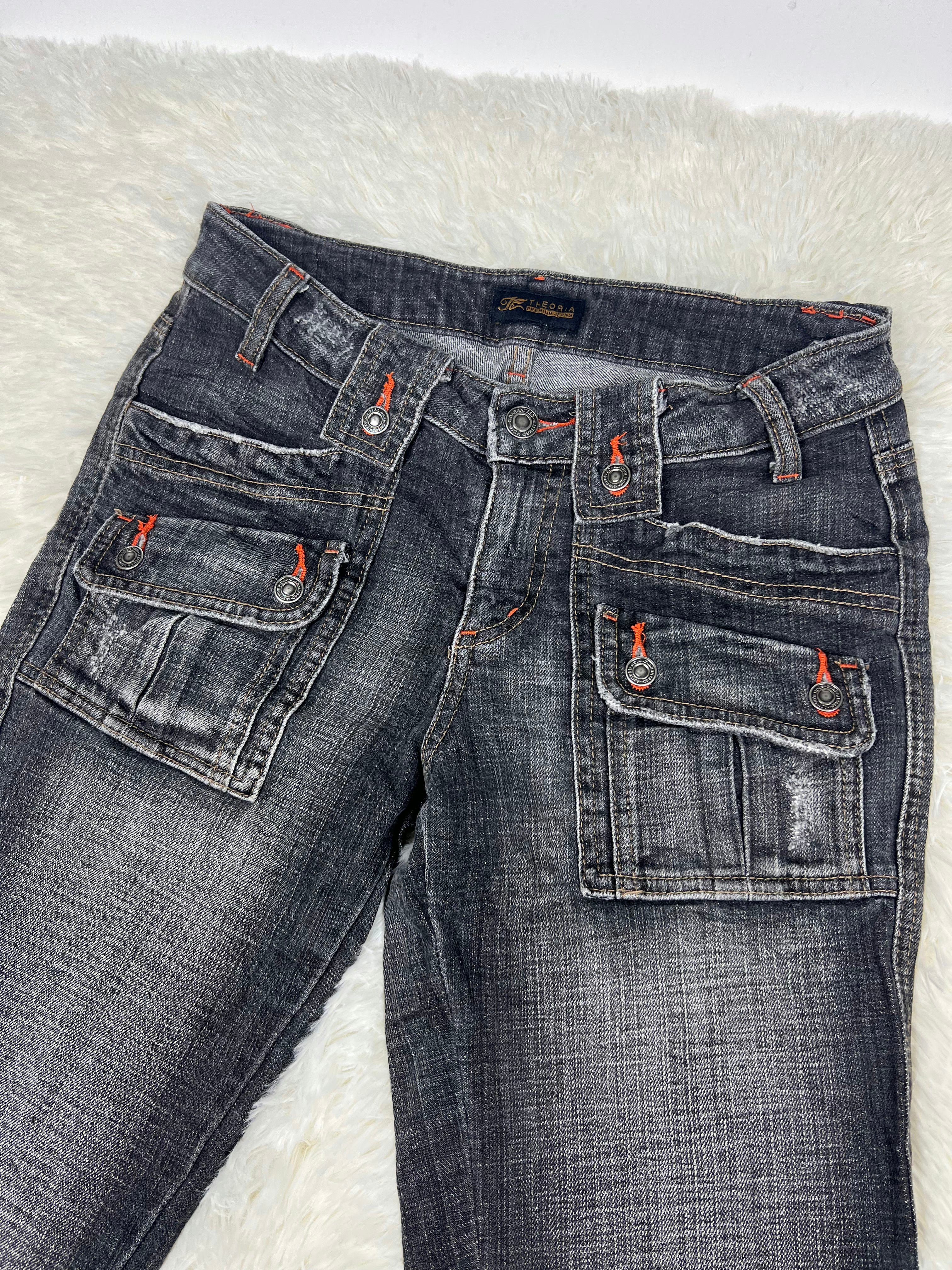 Theoria Premium Vintage low waist flared jeans (Größe XS)
