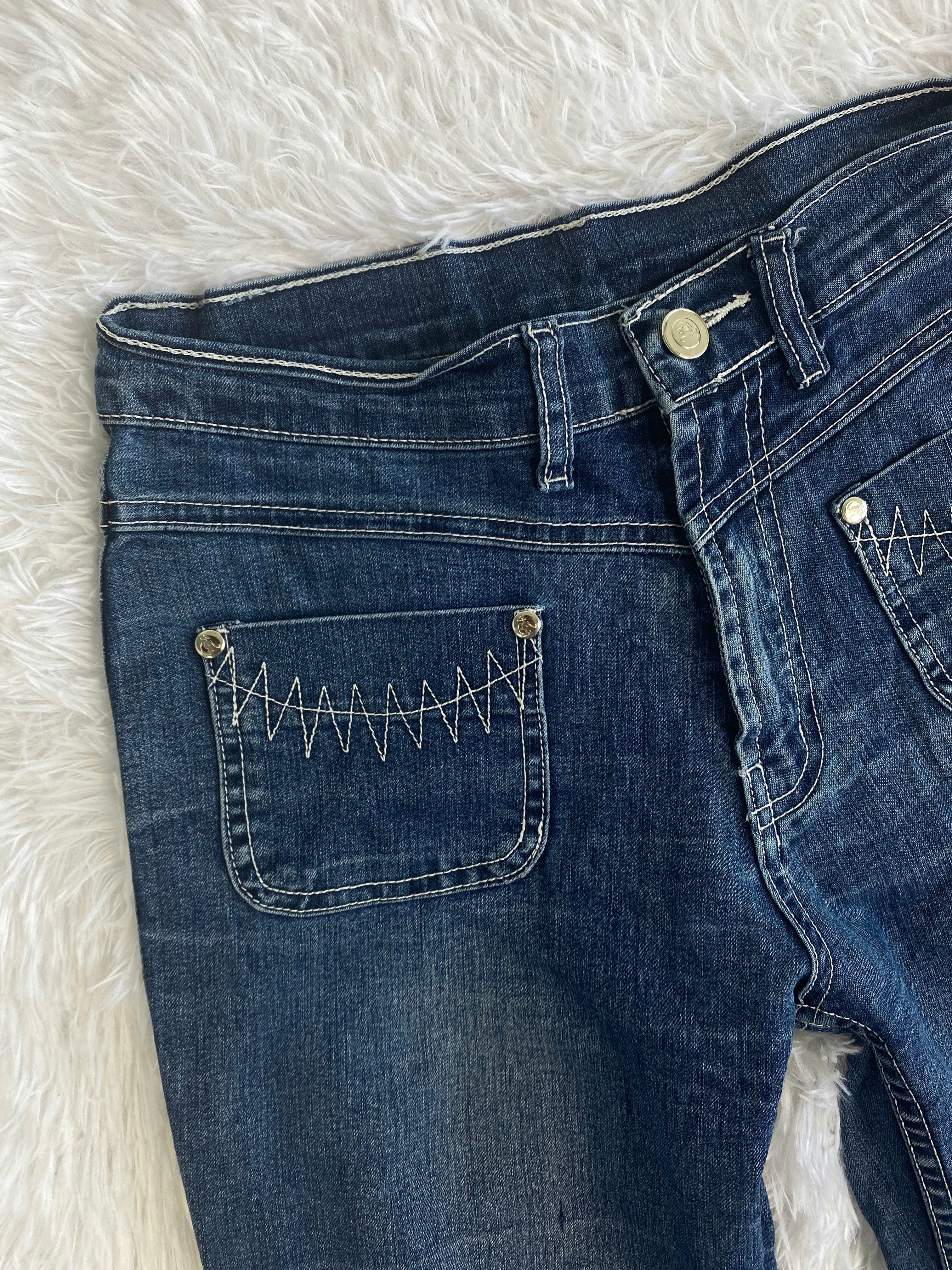 T.M.Z Vintage low waist flared jeans (Größe XXS)