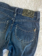 T.M.Z Vintage low waist flared jeans (Größe XXS)